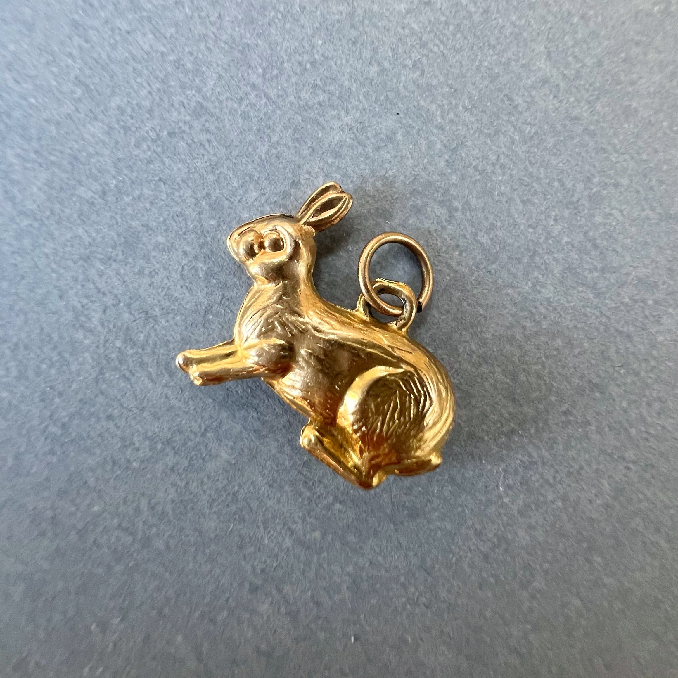 Vintage 9ct Gold Bunny Charm