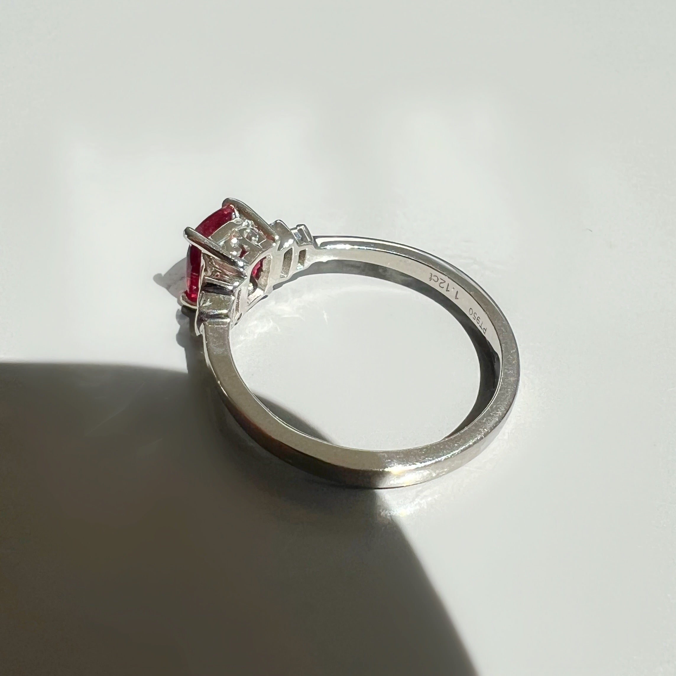 Rubelite and Diamond Dress Ring