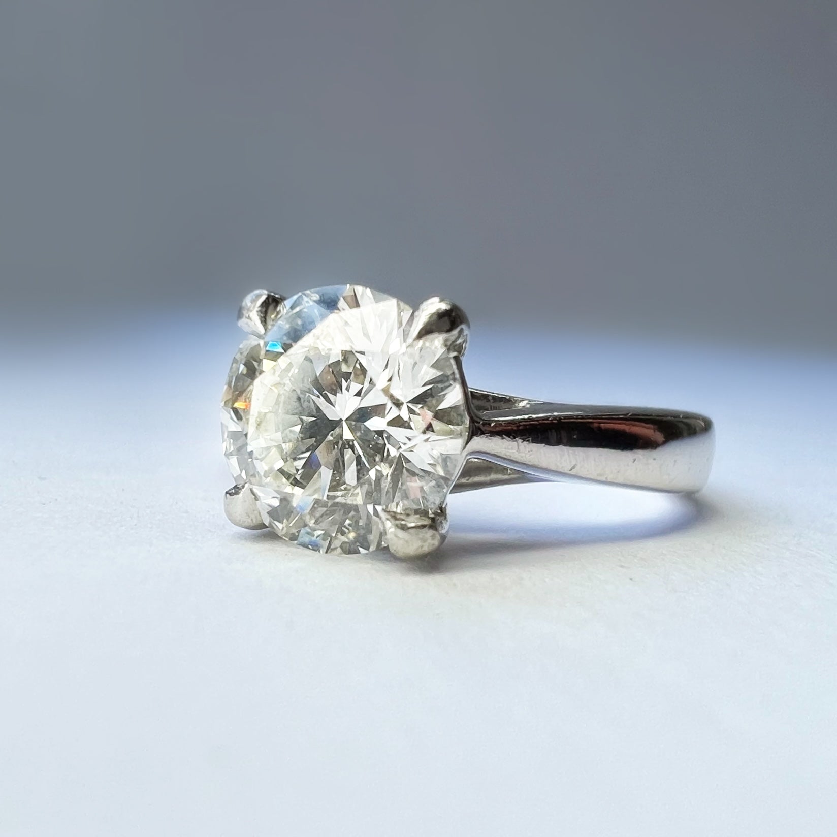 1.55ct Diamond Solitaire Platinum Ring