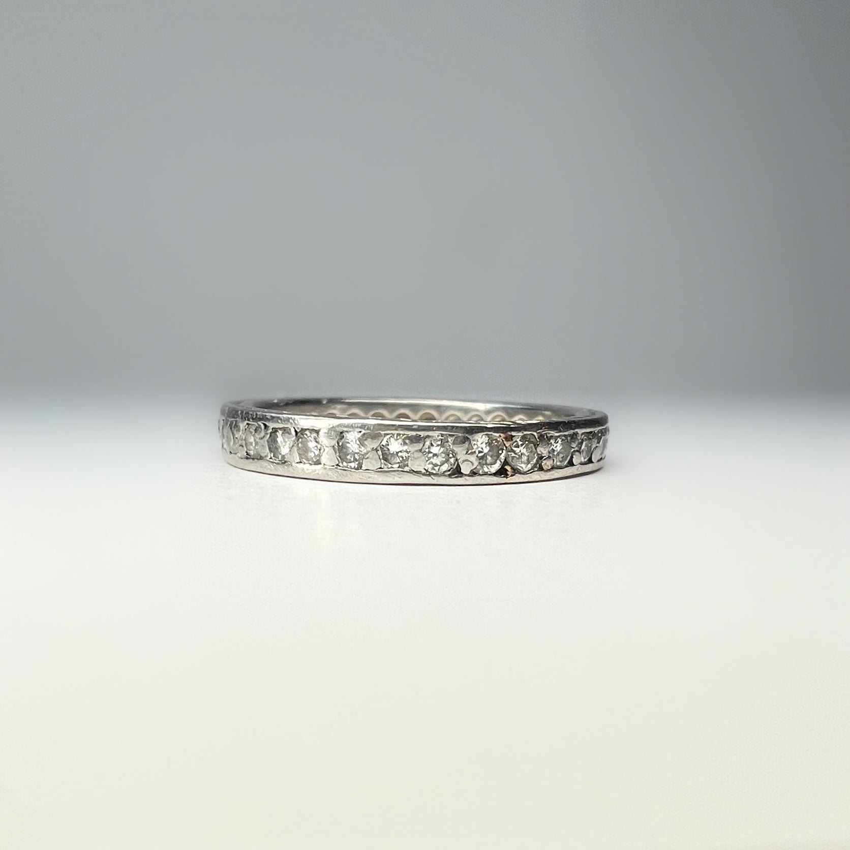 Vintage Full Diamond Eternity Ring; 0.50ct Diamonds