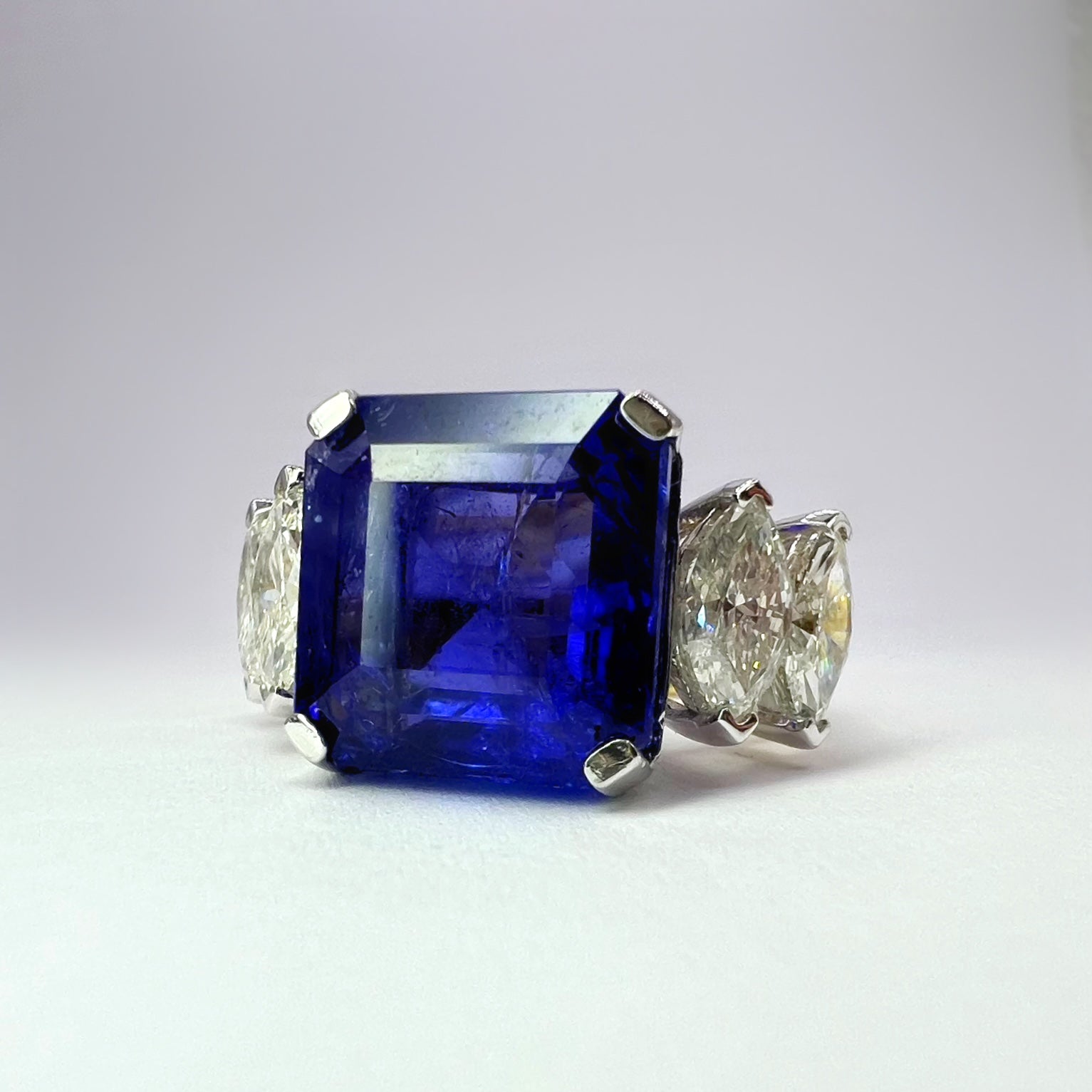 11.00ct Tanzanite and Diamond Dress Ring
