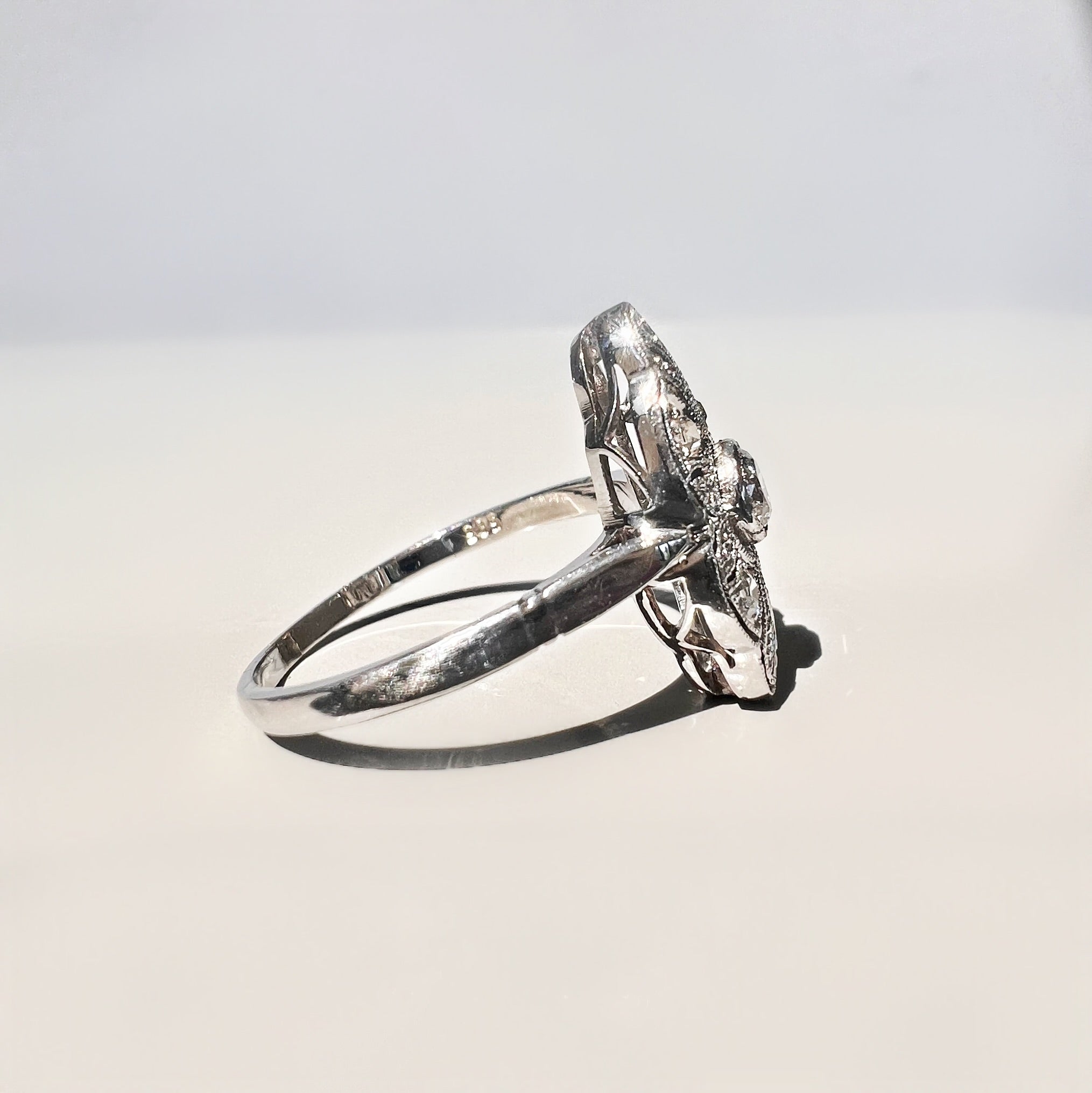 Art Deco Diamond Dress Ring
