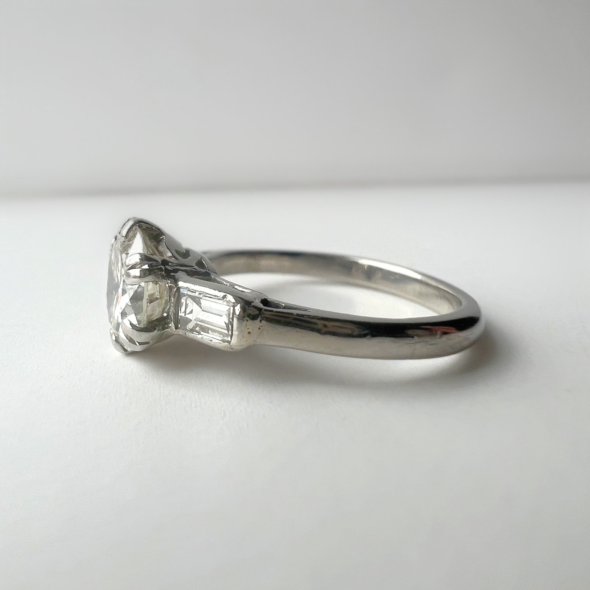 1.70ct Diamond 3 Stone Ring