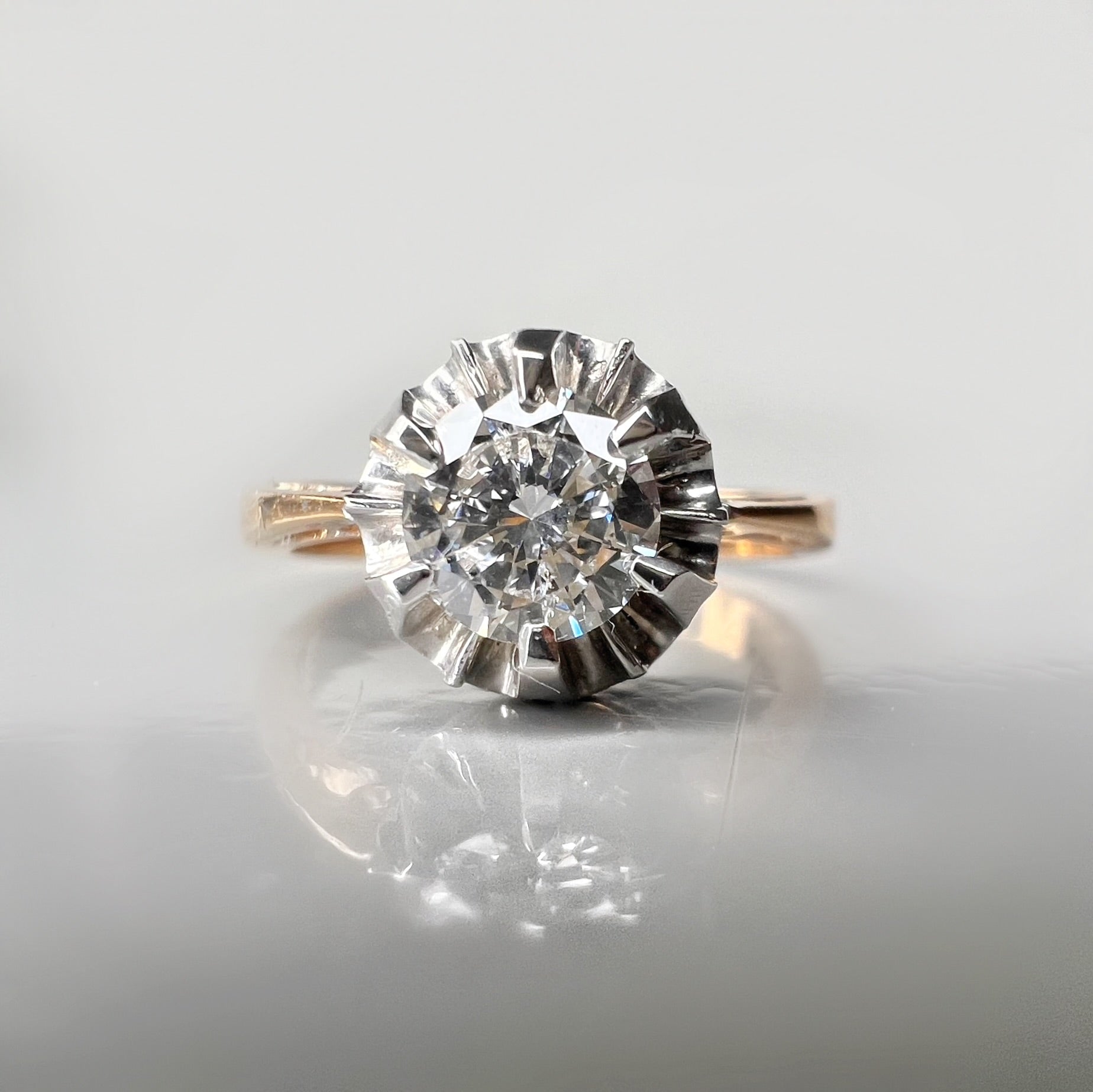 Vintage 0.60ct Diamond Solitaire Ring