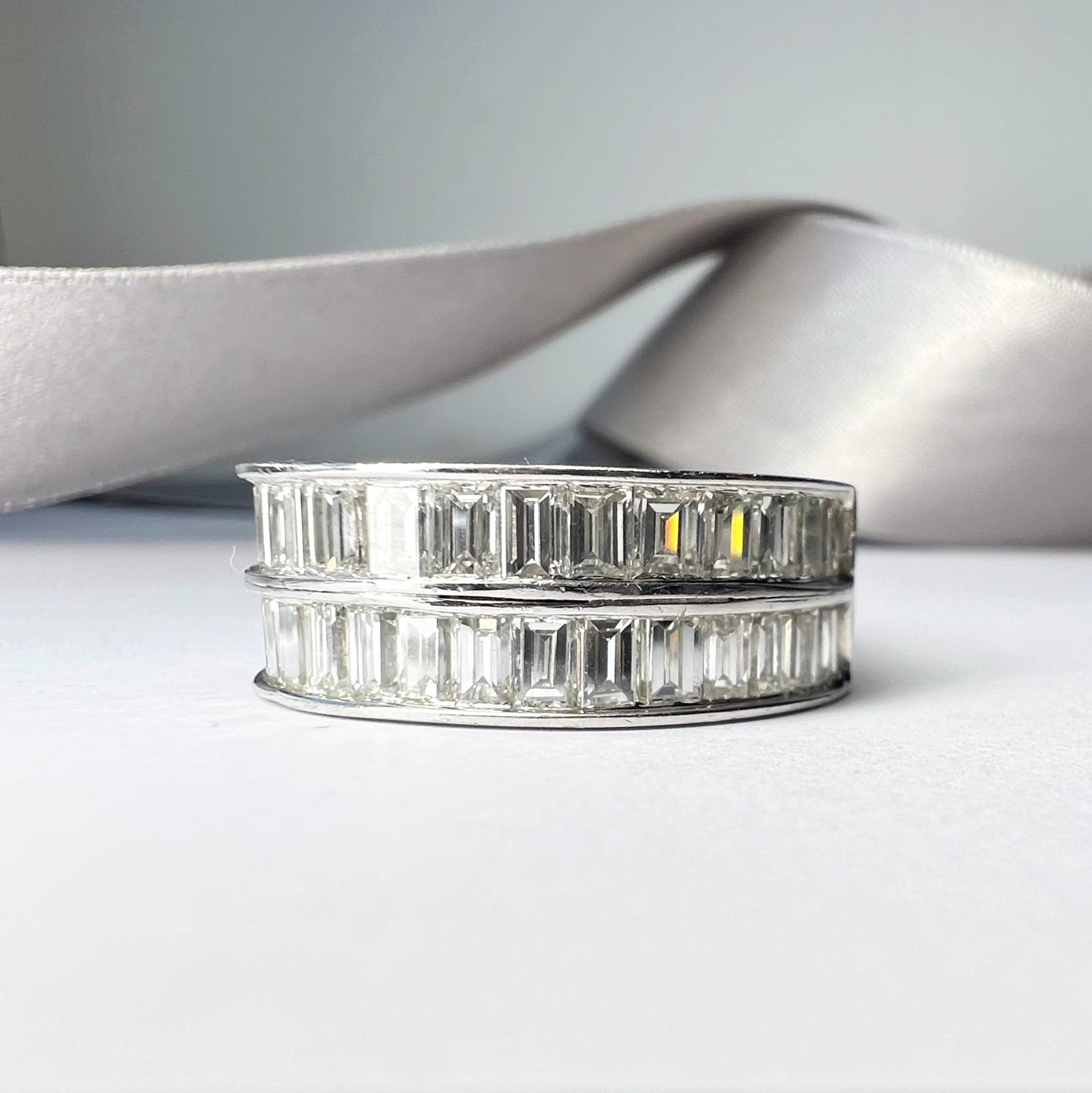 Stunning 3.00ct Diamond Baguette Eternity Ring