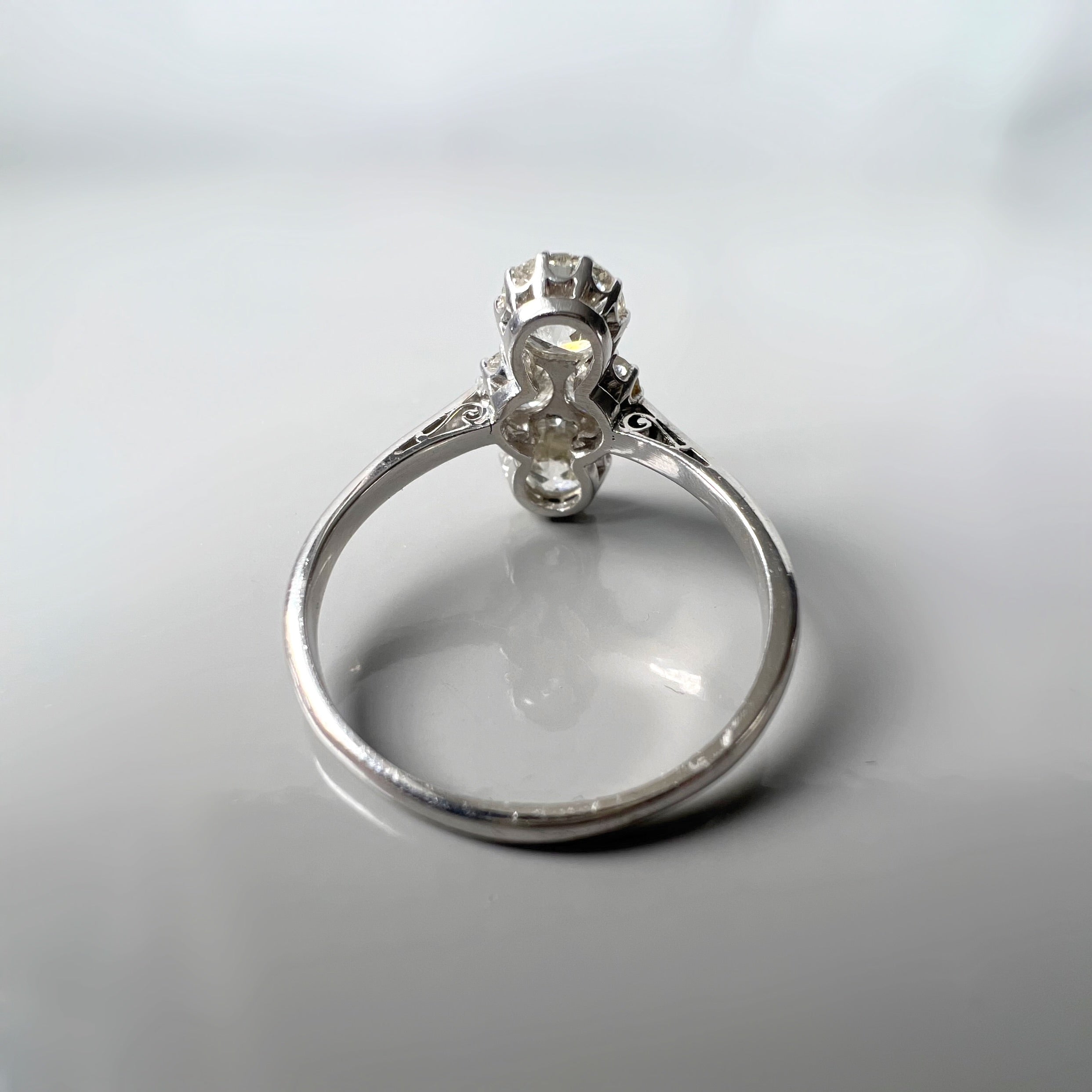 Antique 4 Stone, 2.70ct Diamond Ring