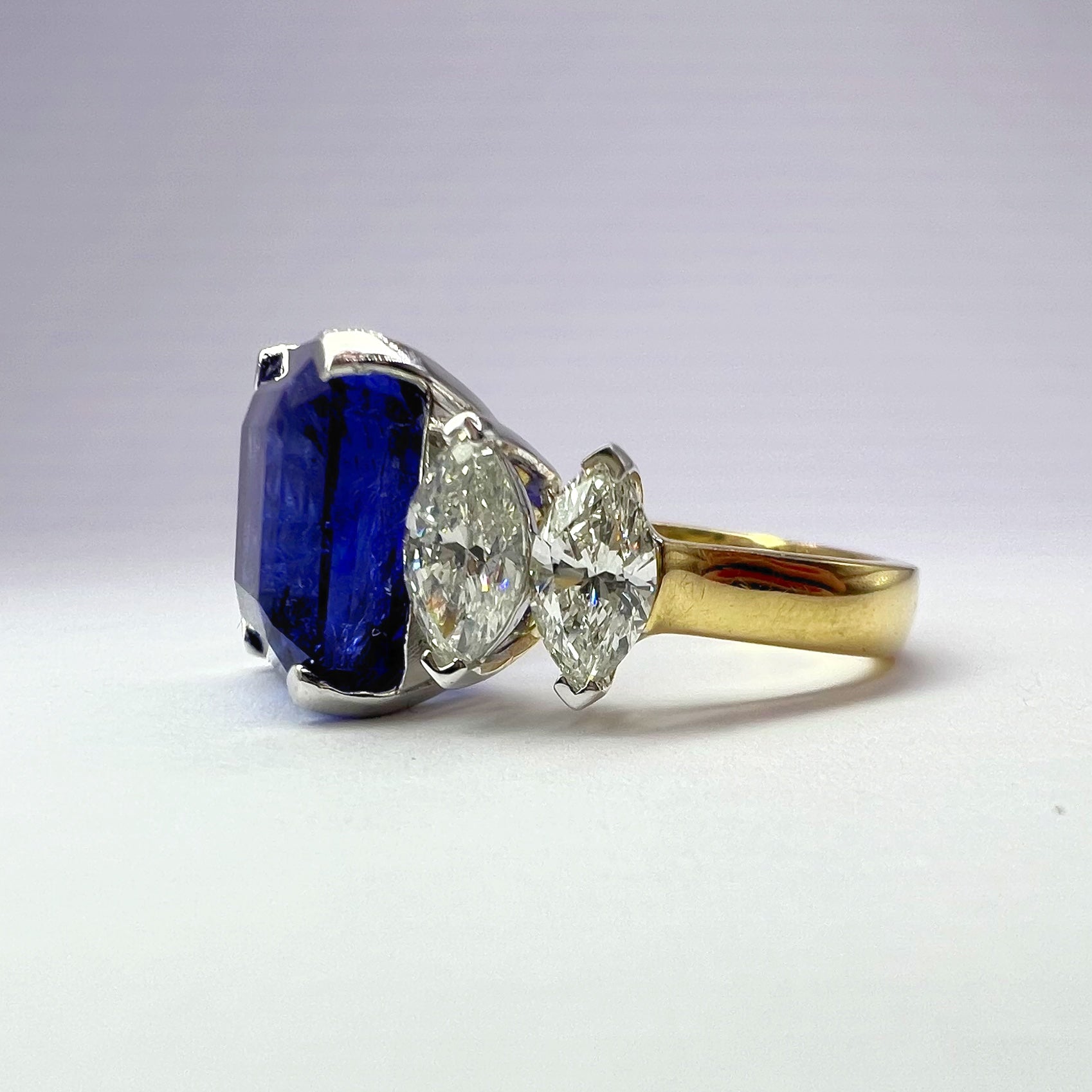 11.00ct Tanzanite and Diamond Dress Ring