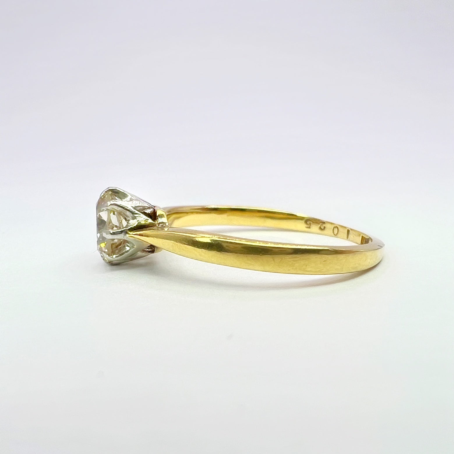 Vintage 0.60ct Diamond Solitaire Ring