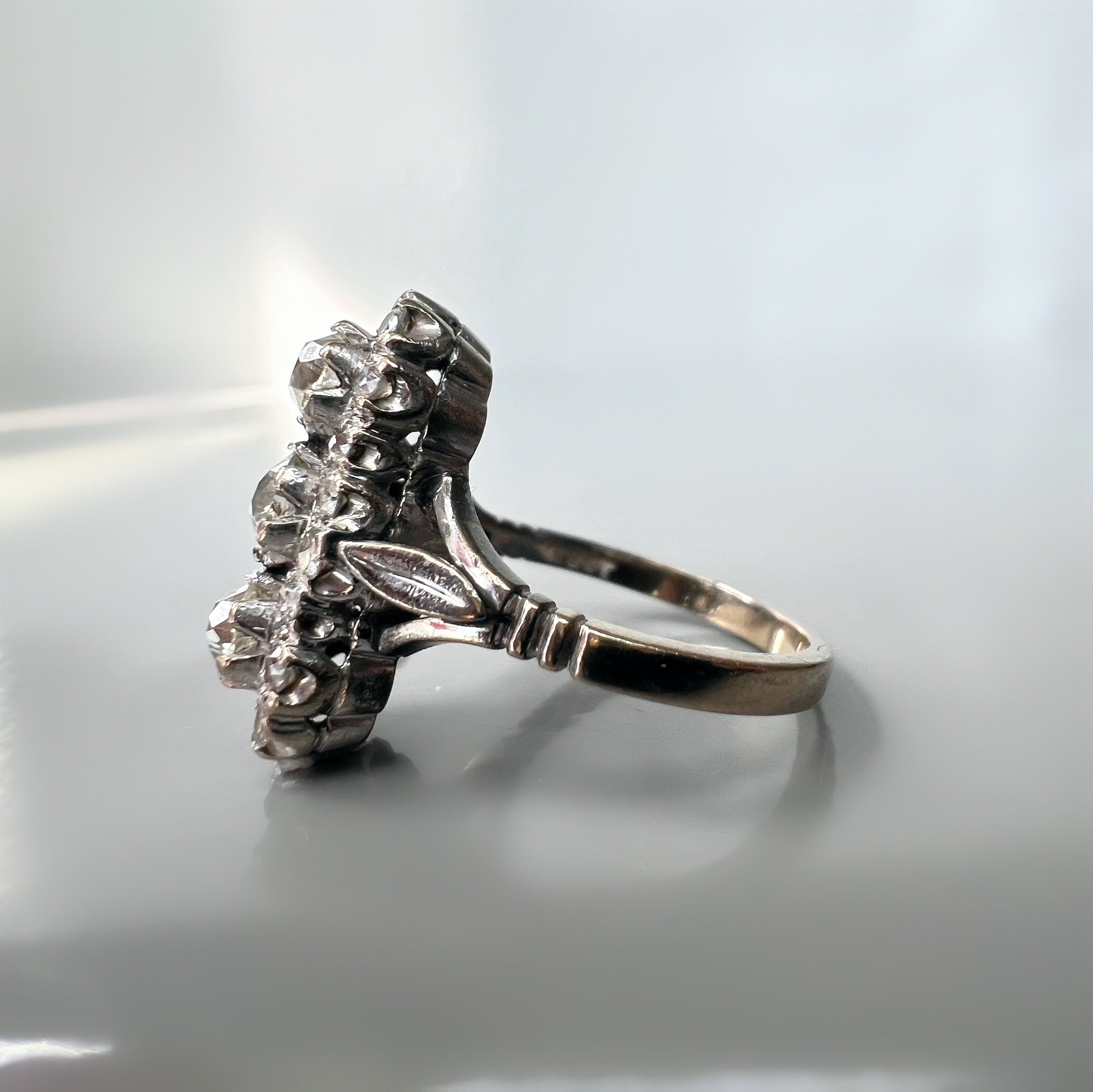 Vintage Diamond 3 Stone 1.60ct Ring