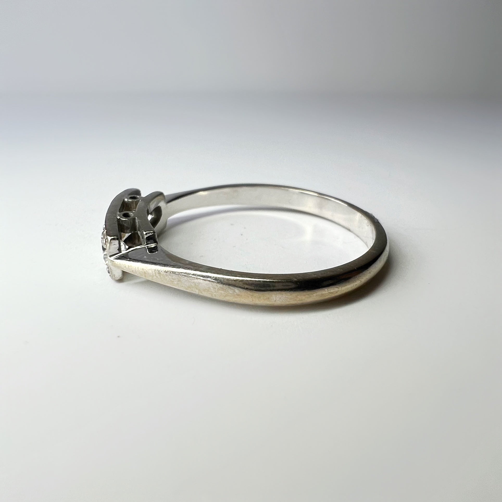 Vintage 3 Stone 0.60ct Diamond Ring