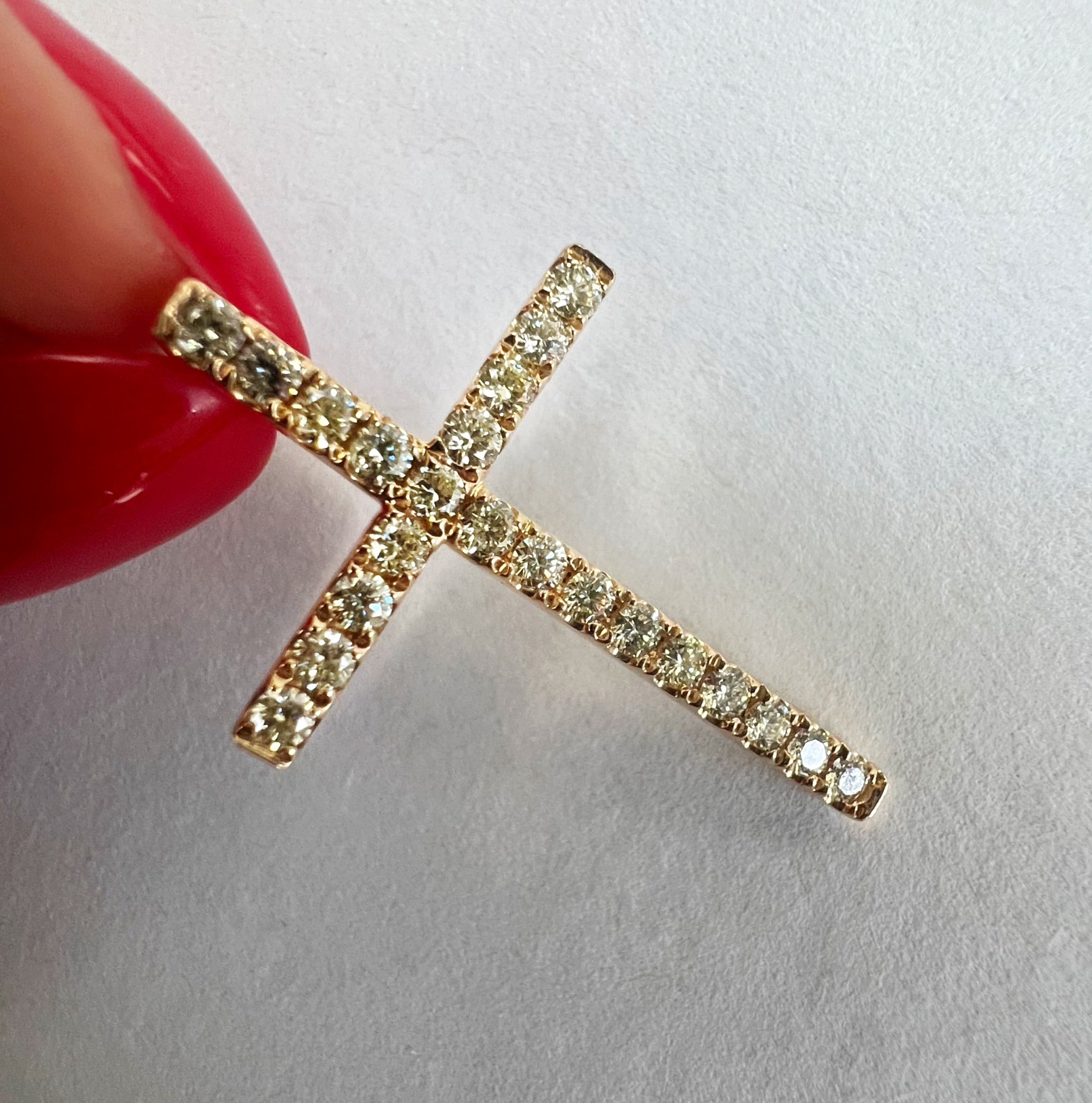 Diamond Cross Necklace