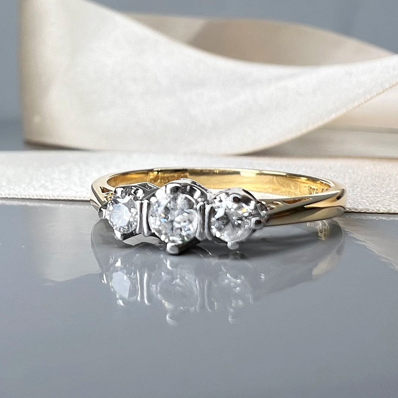 0.25ct Diamond Trilogy Ring