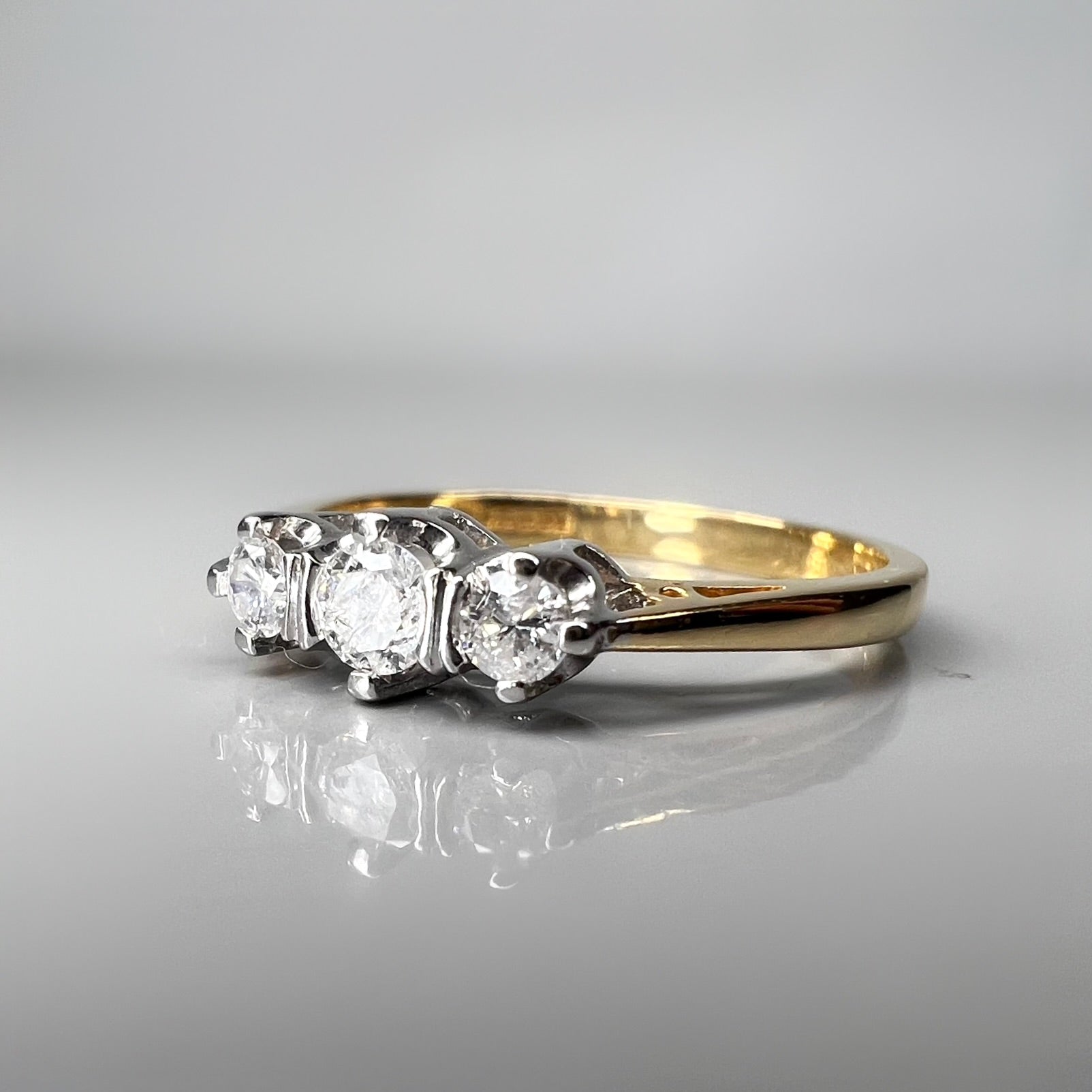 0.25ct Diamond Trilogy Ring