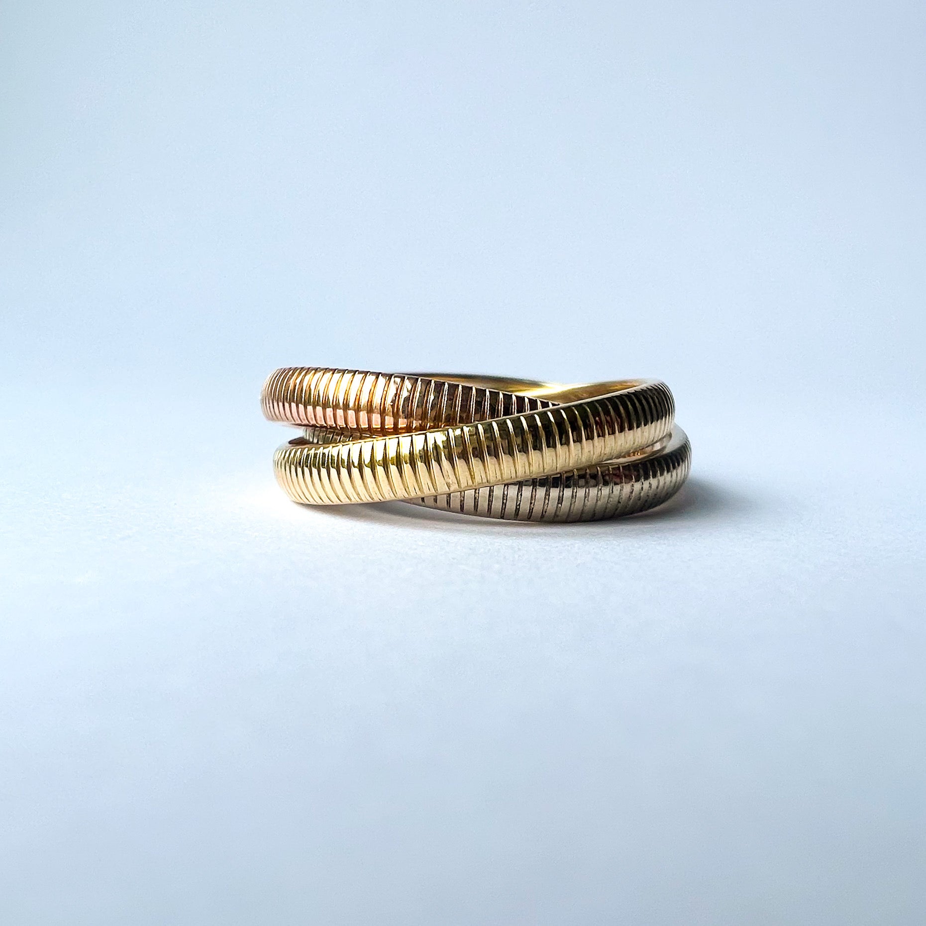 Tricolour Russian Wedding Ring