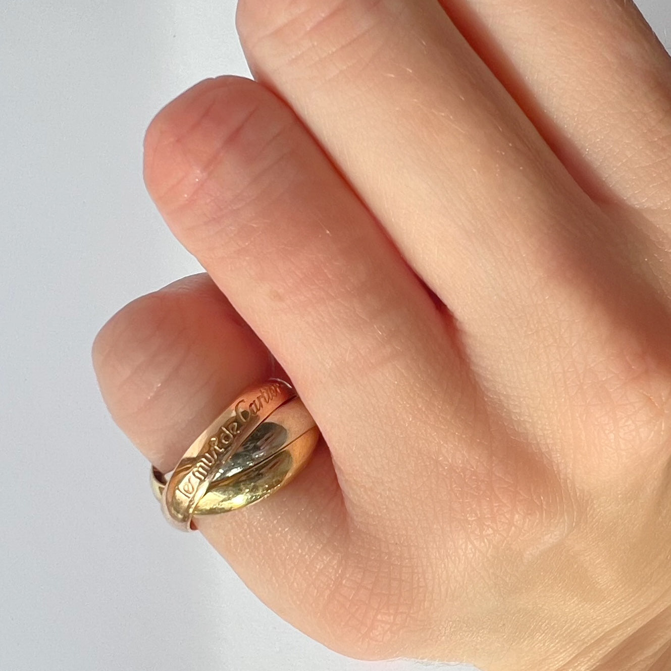 Vintage ‘Must de Cartier’ Trinity Ring