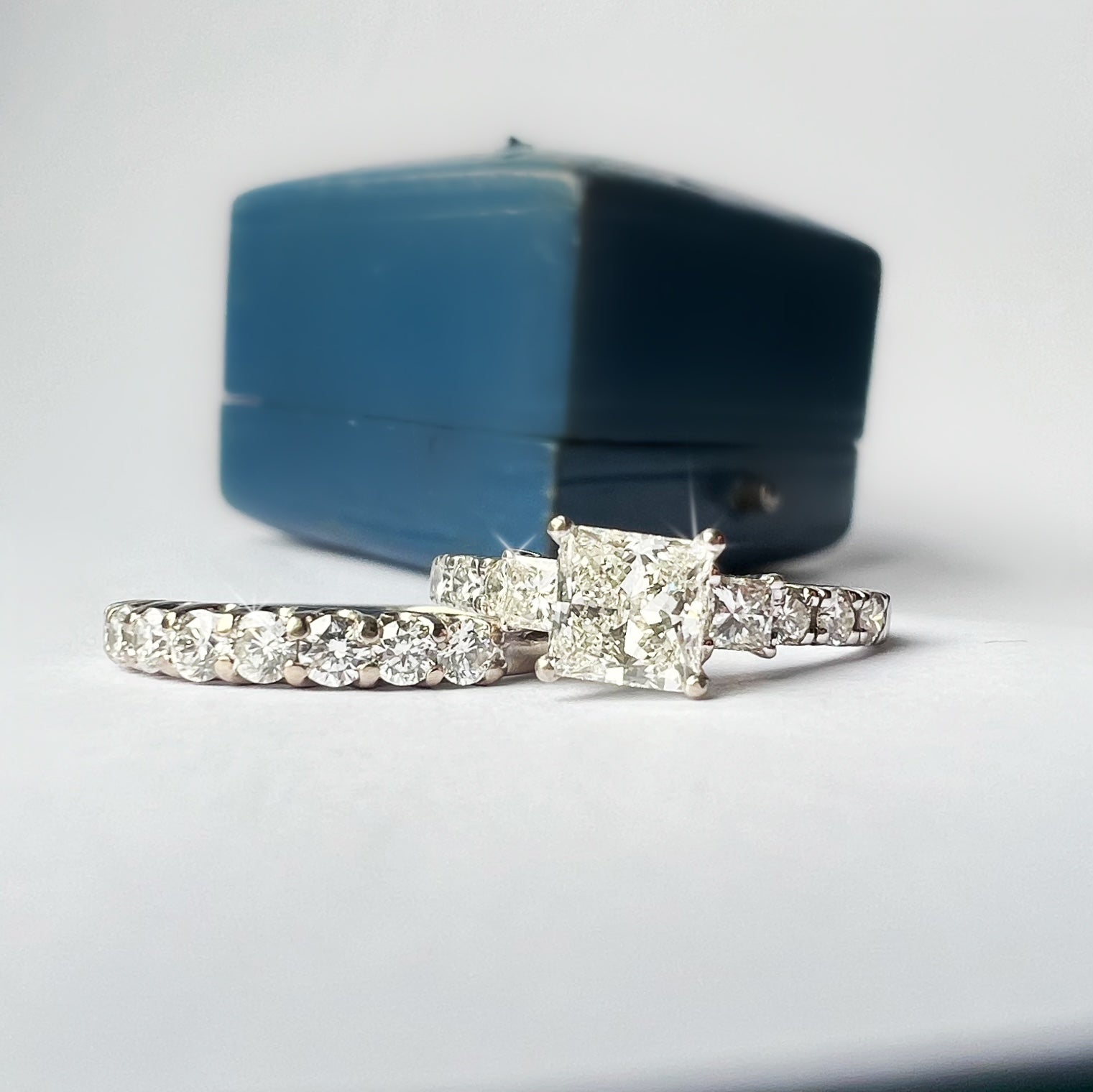 1.15ct Princess Cut Diamond Ring