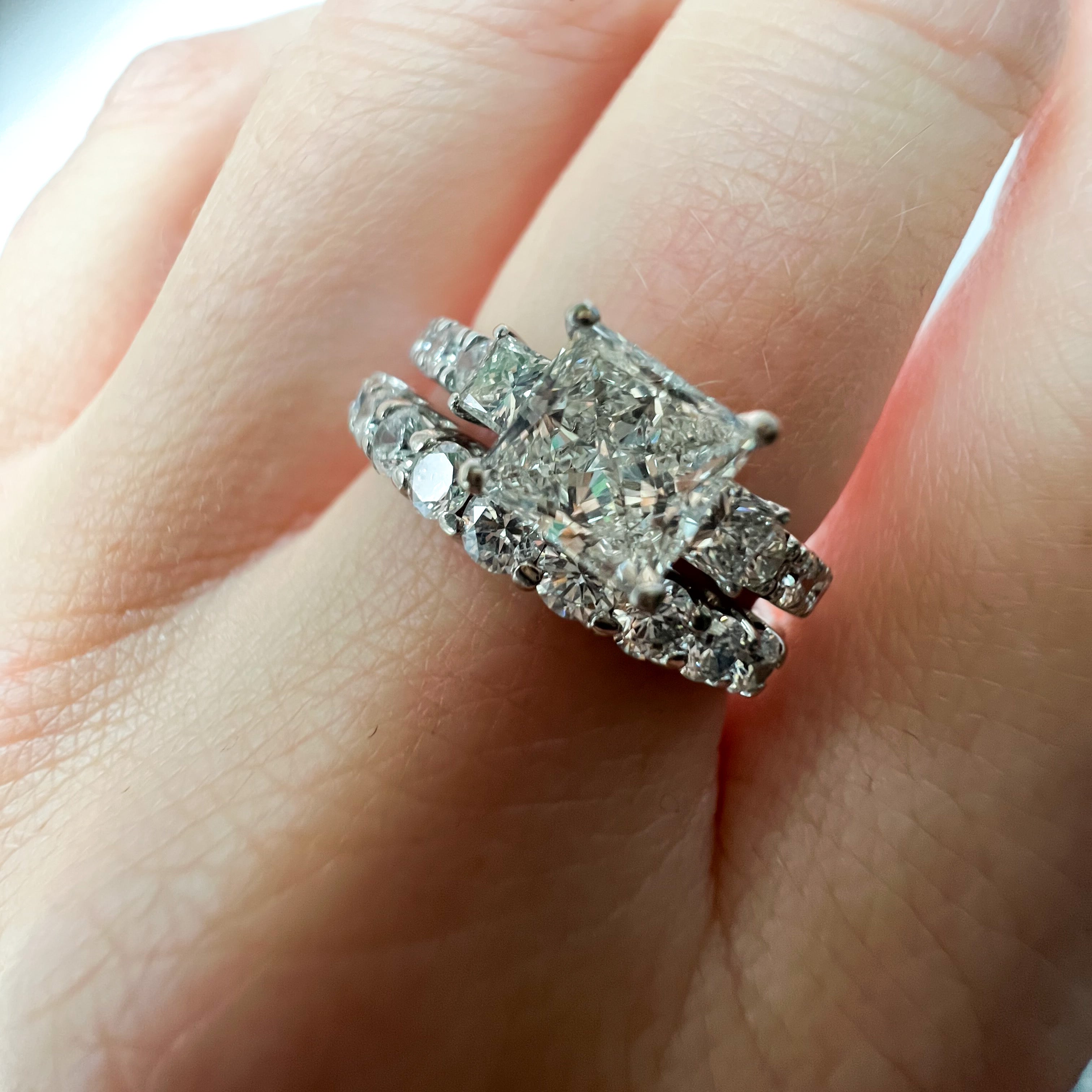 1.15ct Princess Cut Diamond Ring