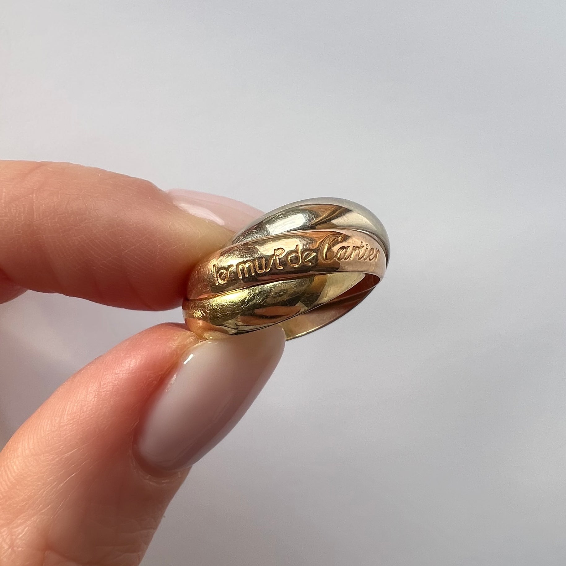 Vintage ‘Must de Cartier’ Trinity Ring