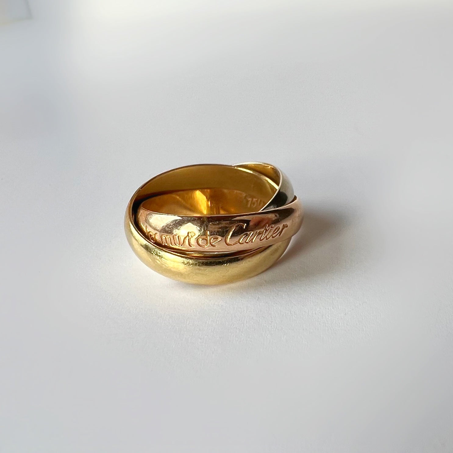 Cartier trinity ring vintage Clearance