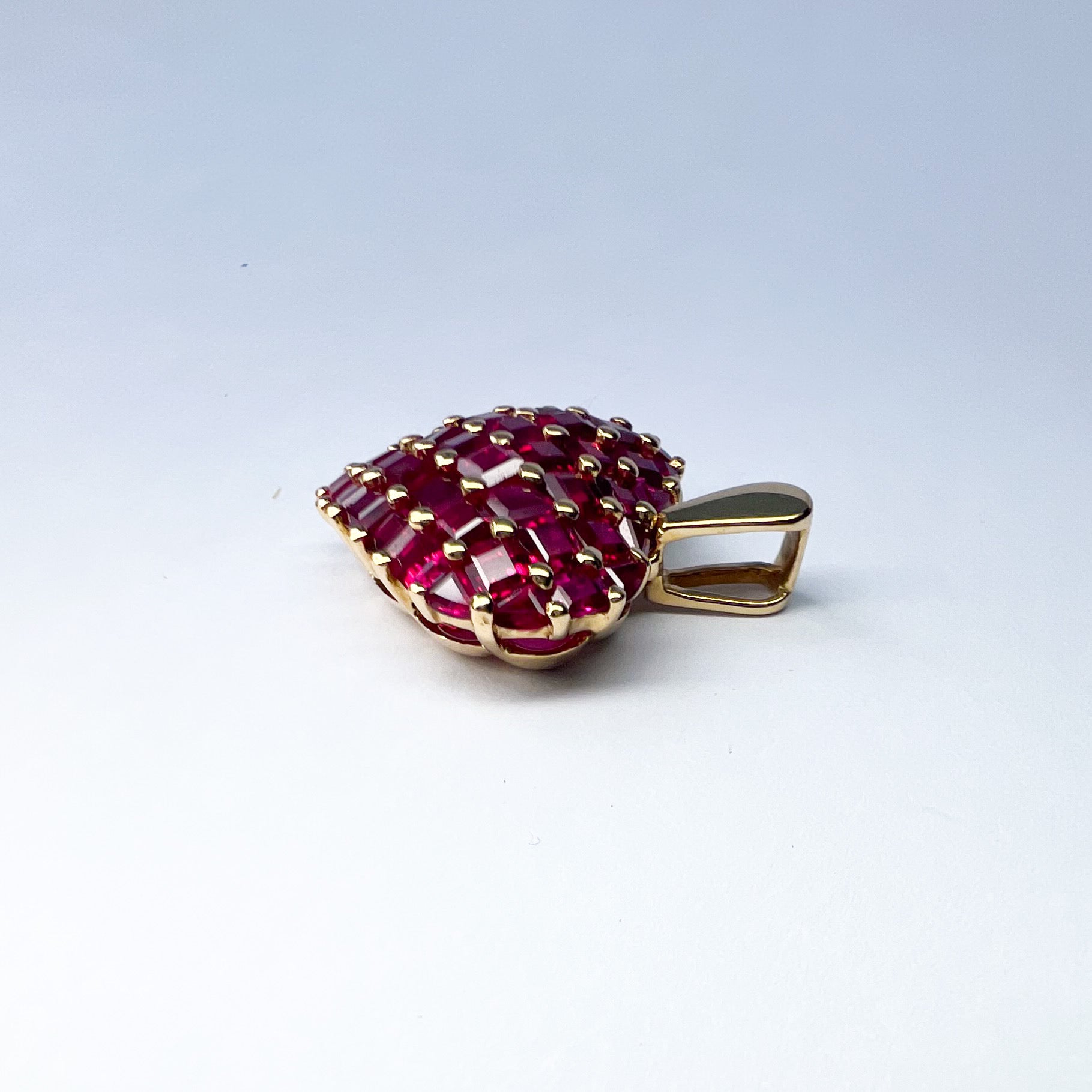 Ruby Heart Pendant
