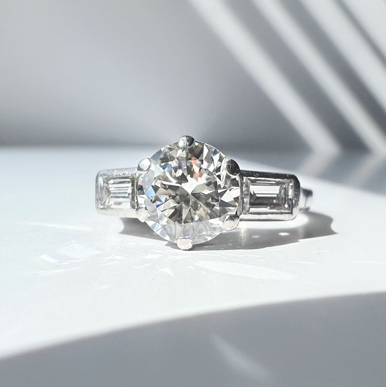 1.50ct Three Stone Diamond Ring
