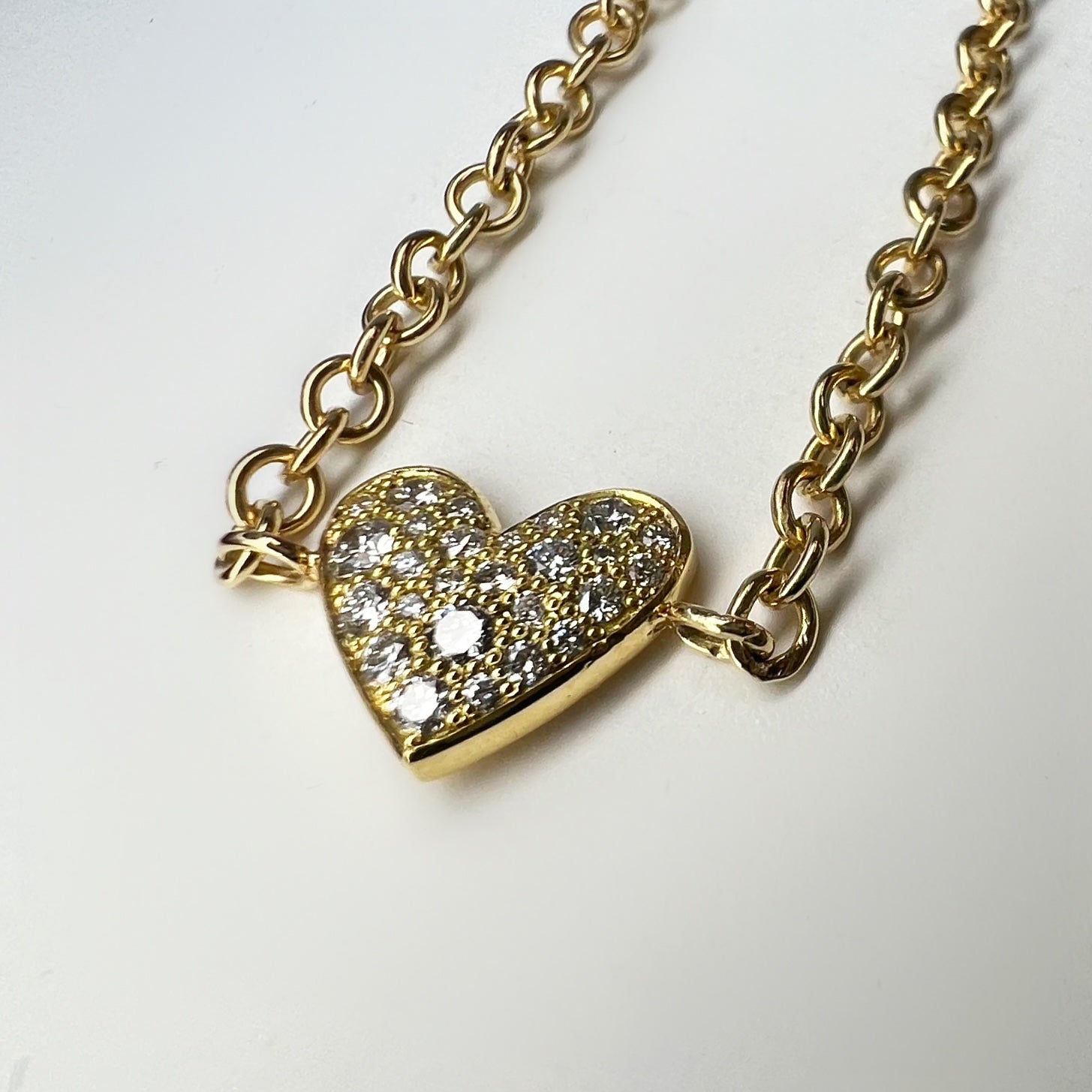 0.20ct Diamond Heart Bracelet