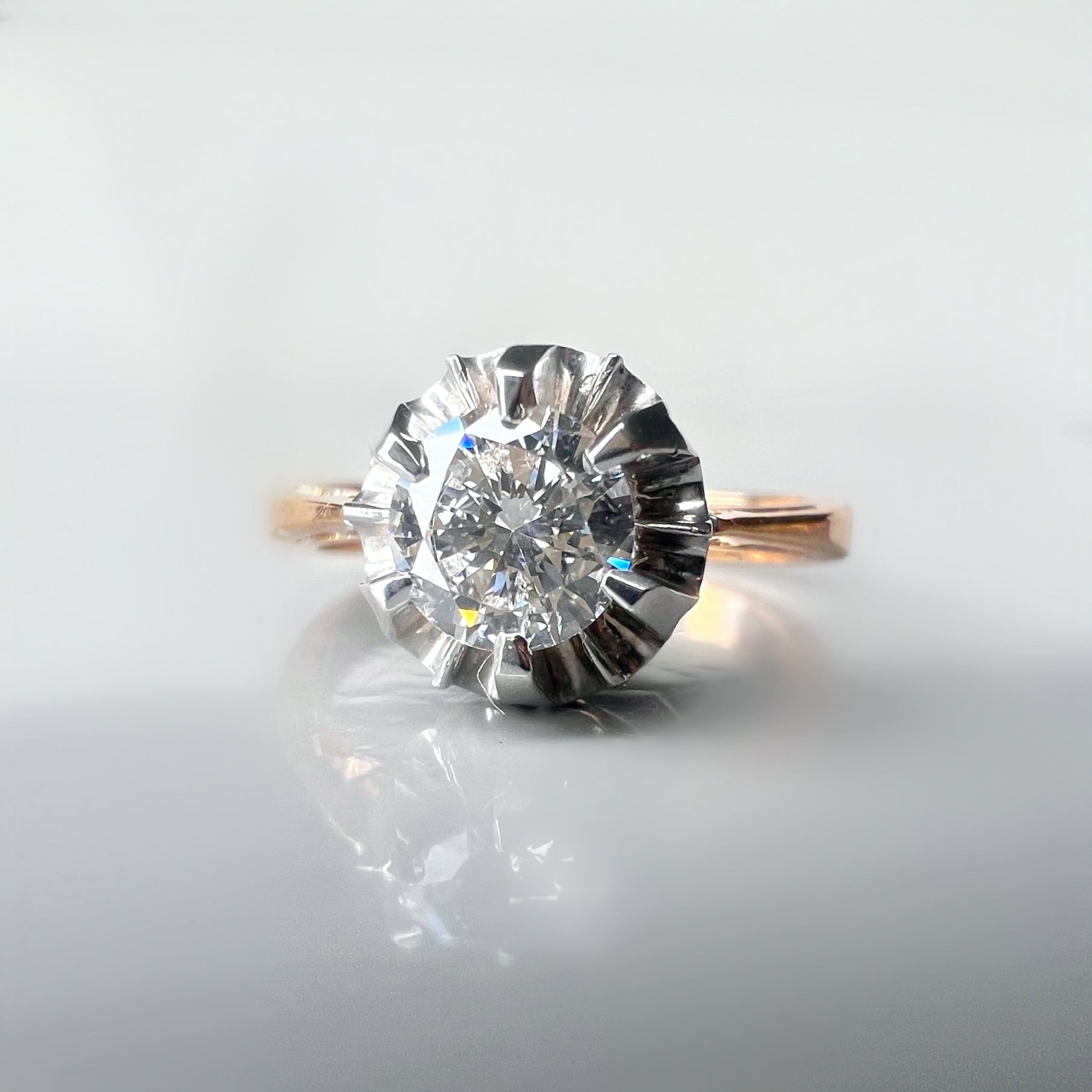 Vintage 0.60ct Diamond Solitaire Ring