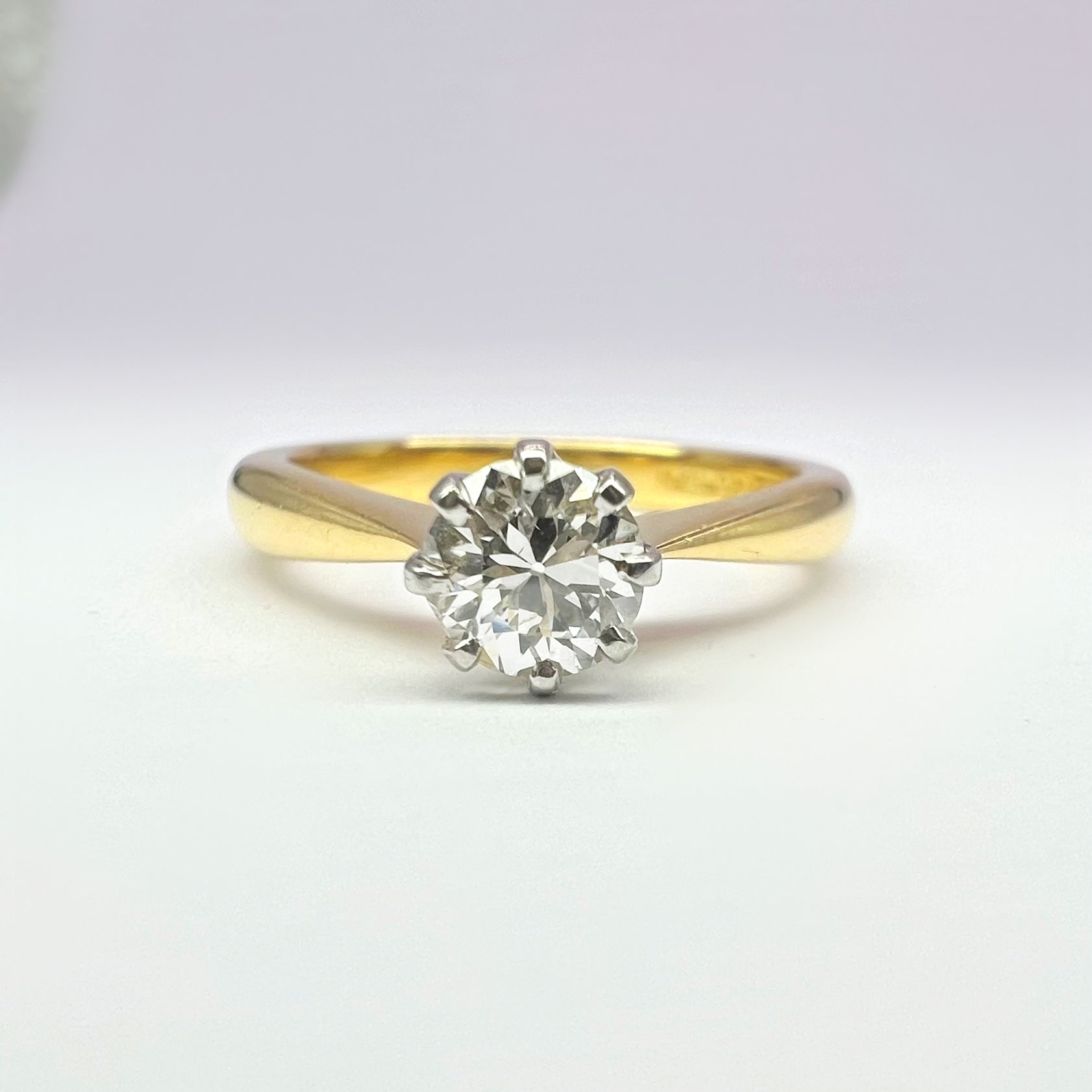Vintage 0.35ct Diamond Solitaire Ring