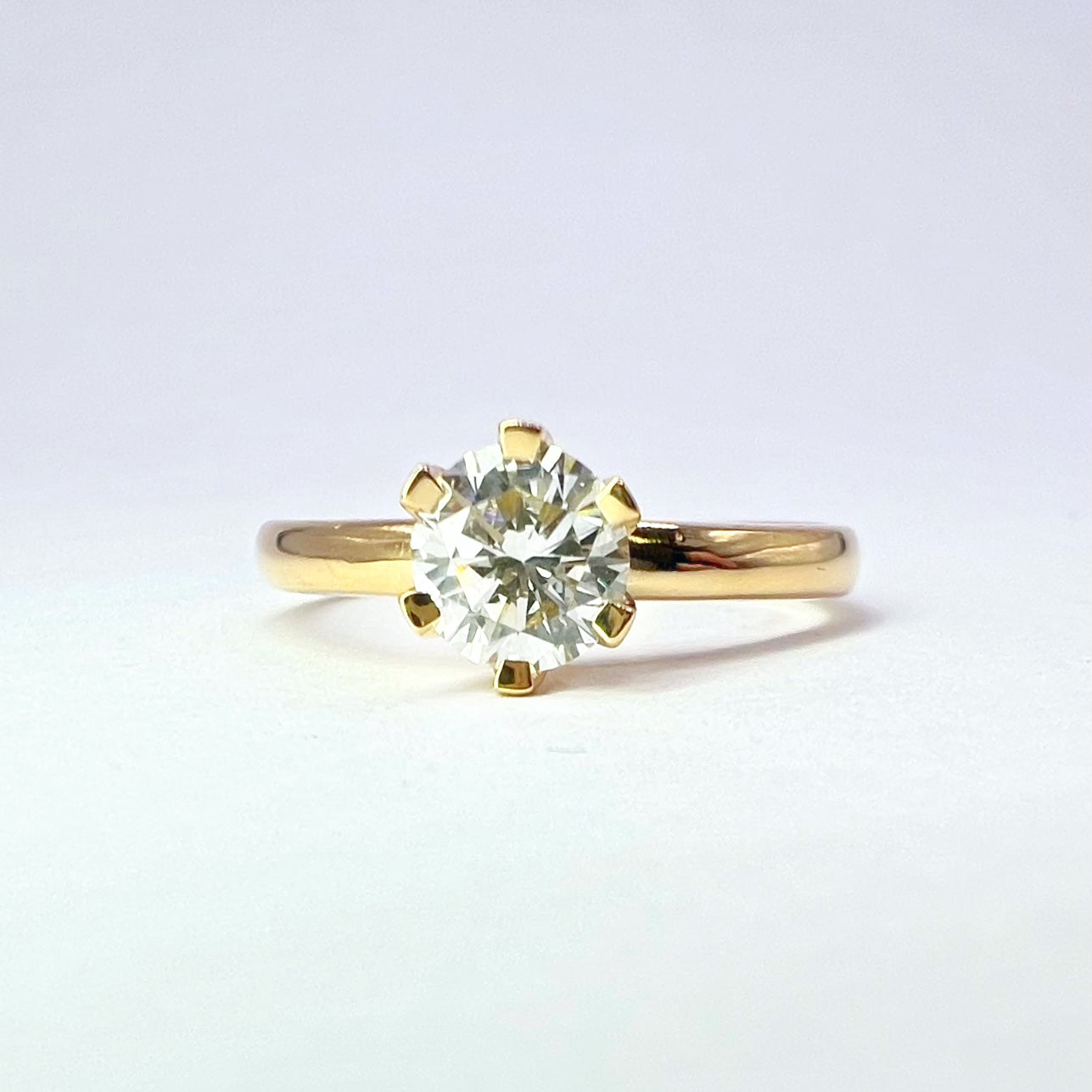 0.68ct Diamond Solitaire Ring