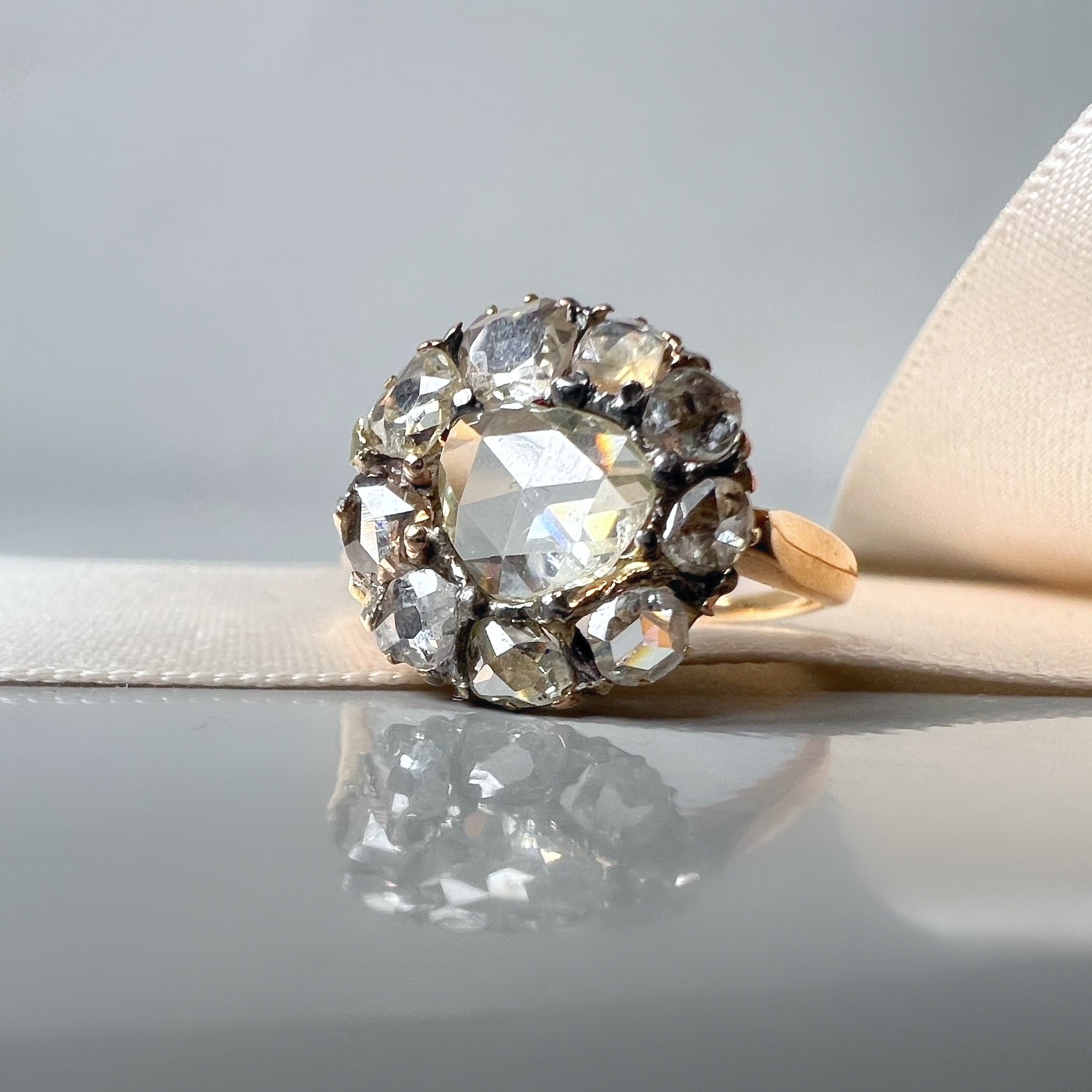 Antique Rose Cut Diamond
