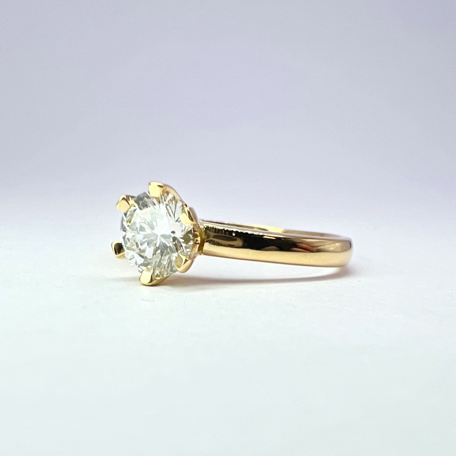 0.68ct Diamond Solitaire Ring