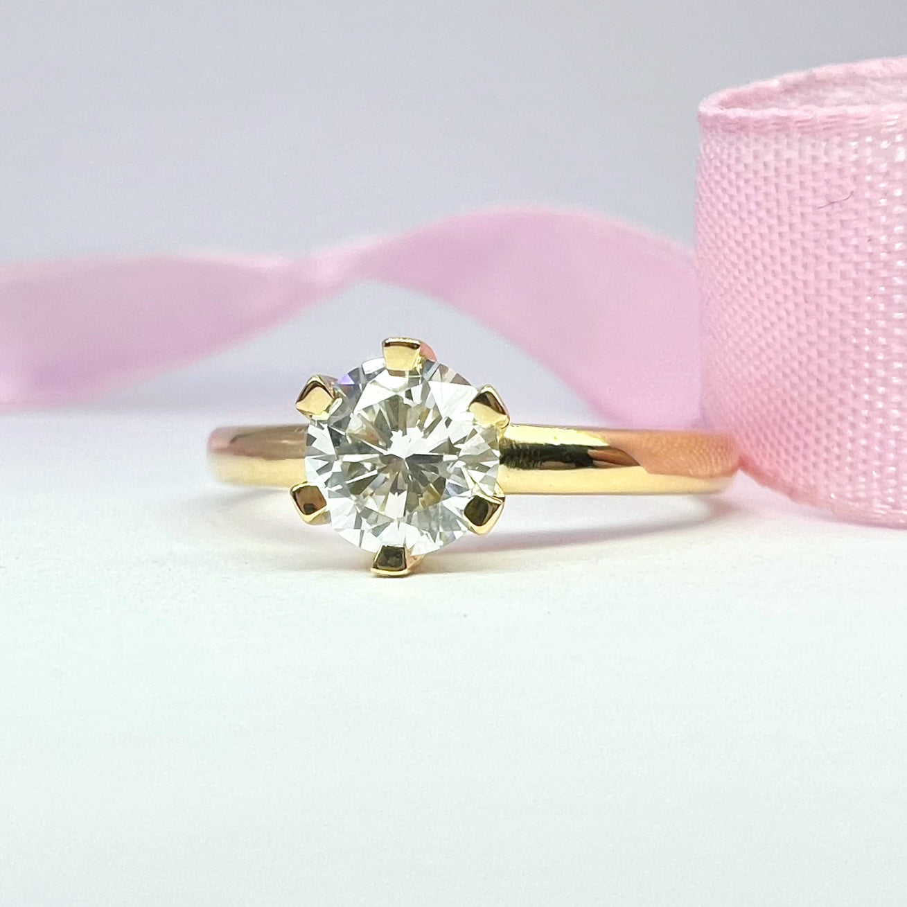 0.68ct Diamond Solitaire Ring