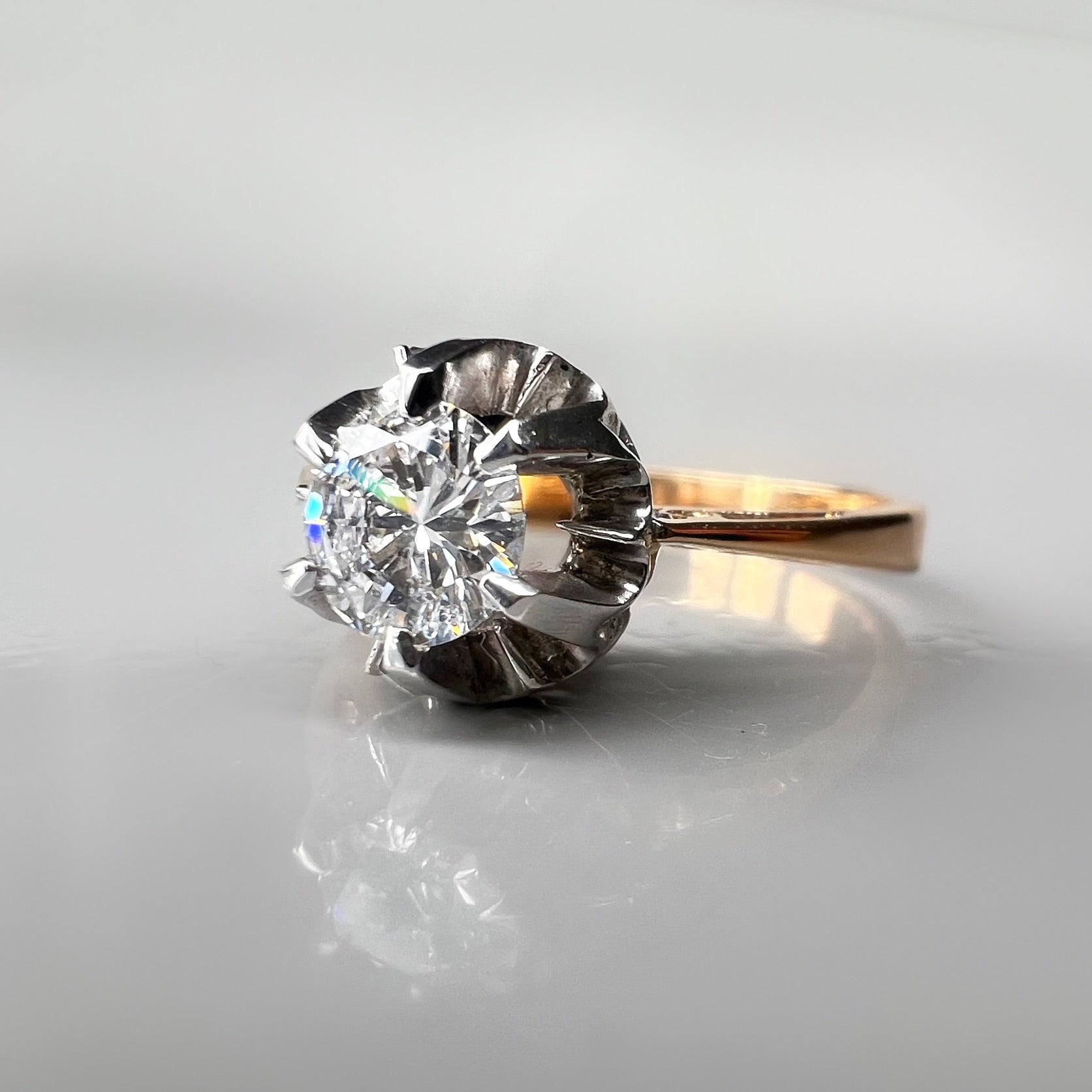 Vintage 0.60ct Diamond Solitaire Ring