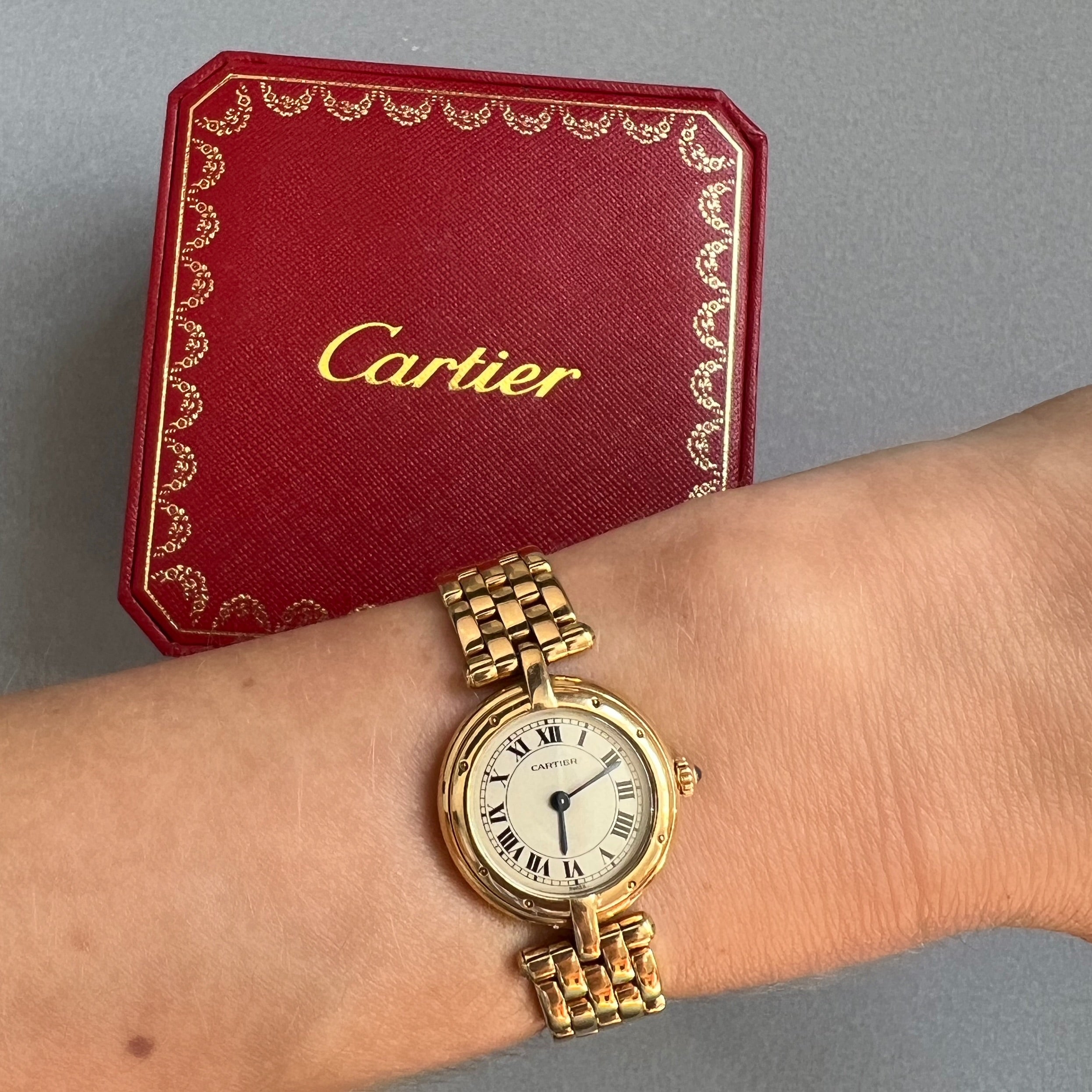 Vintage Cartier Panthère Vendome Watch, 18ct Gold