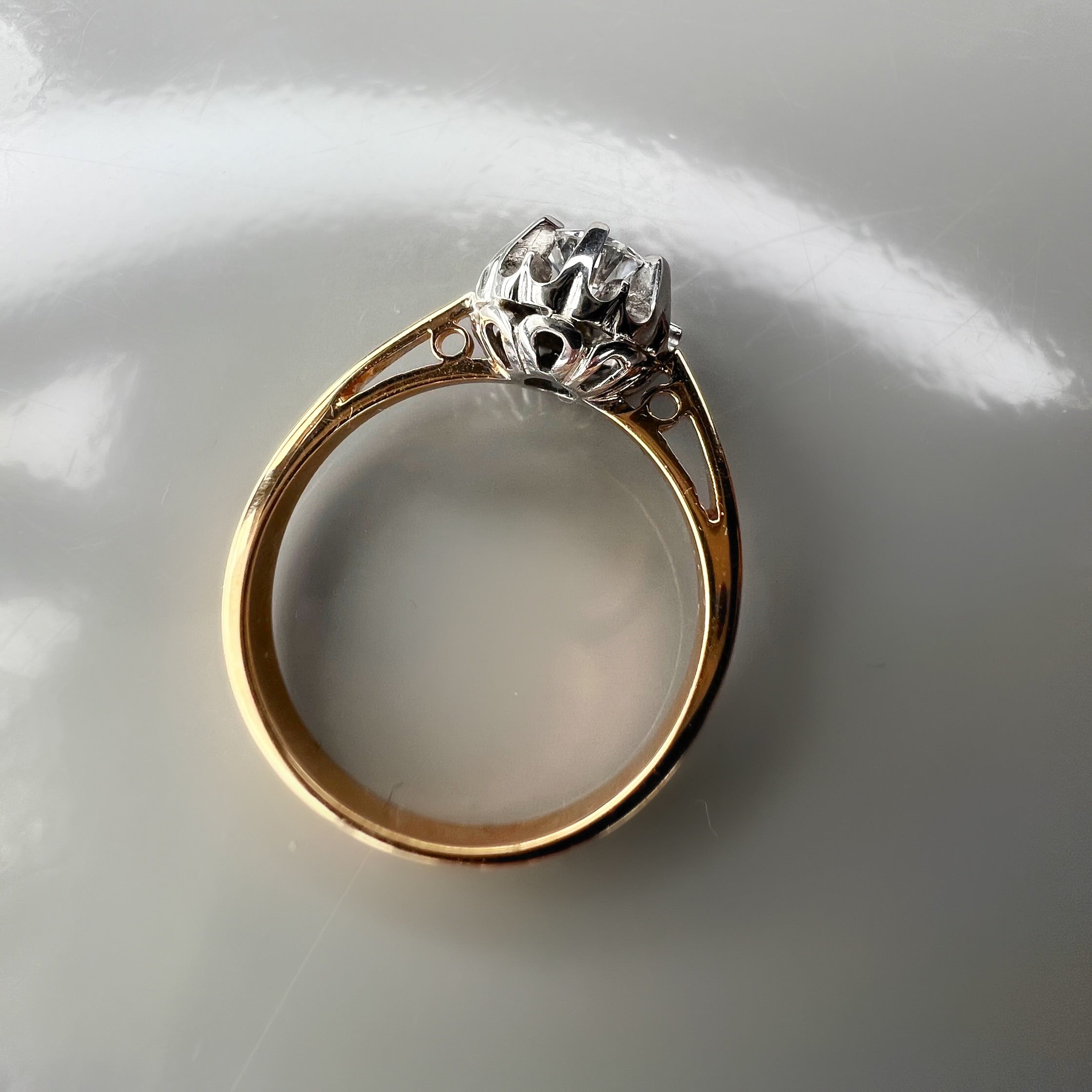 Vintage 0.60ct Diamond Solitaire Ring