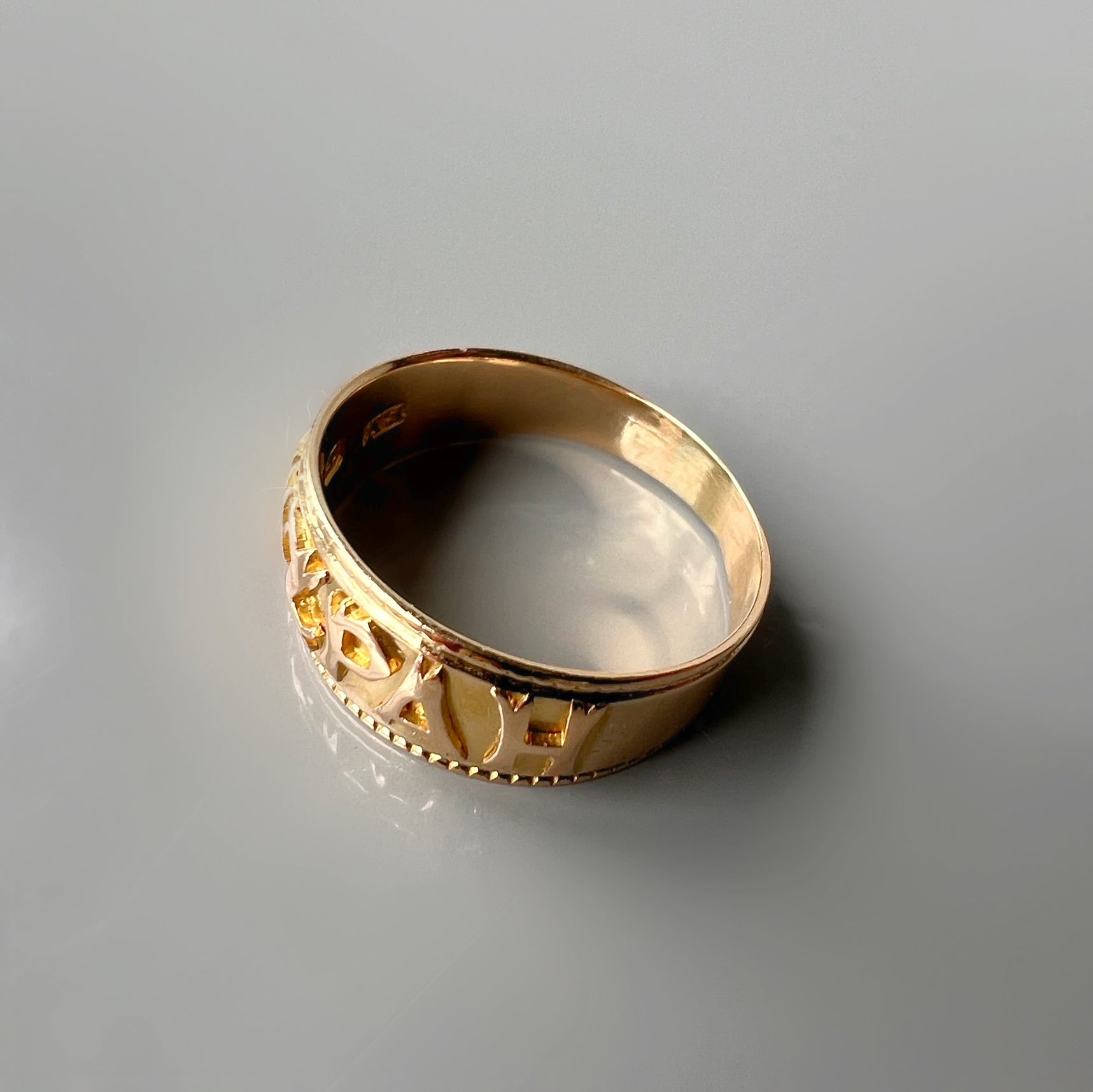 Antique 18ct Gold 'Mizpah' Ring