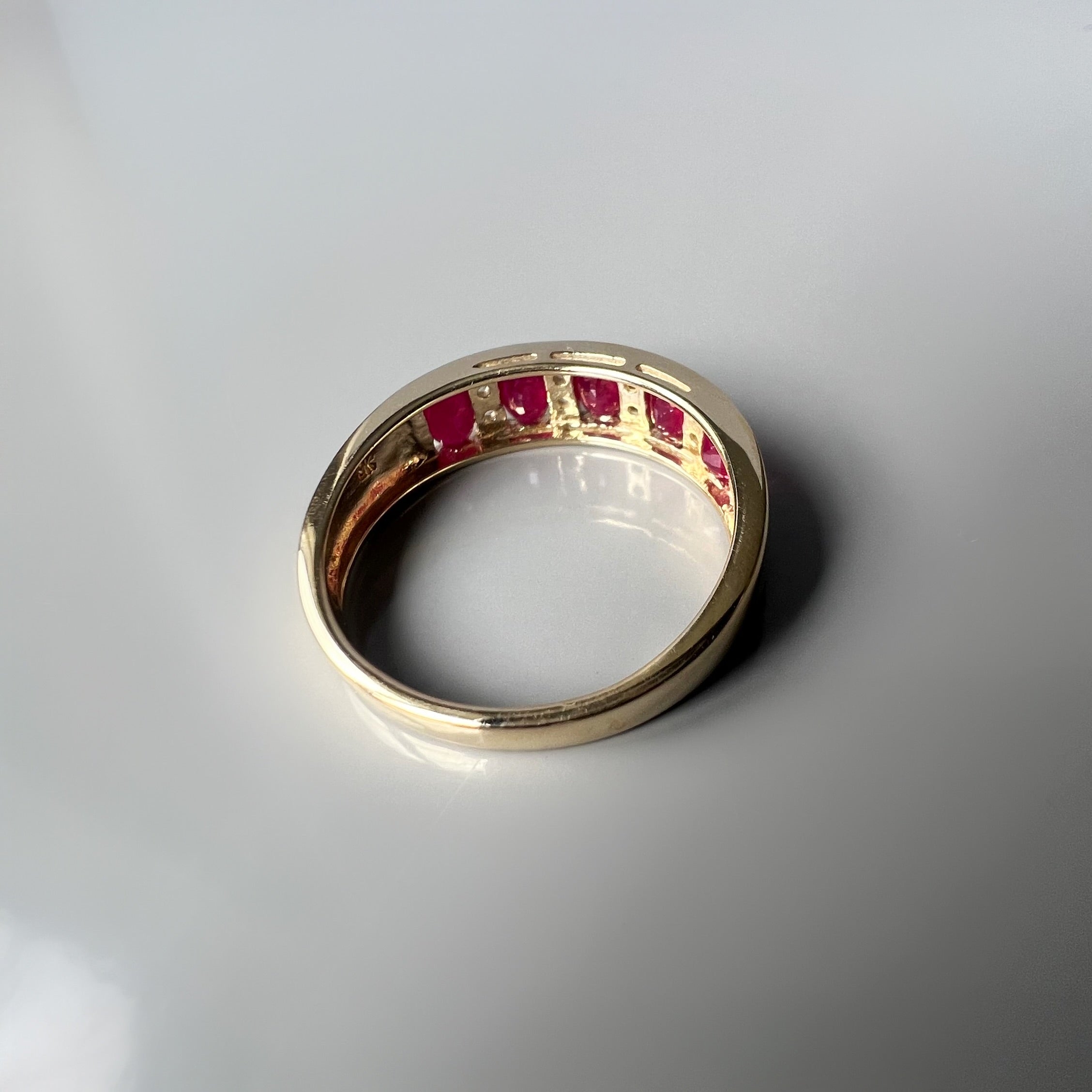 Ruby and Diamond Band