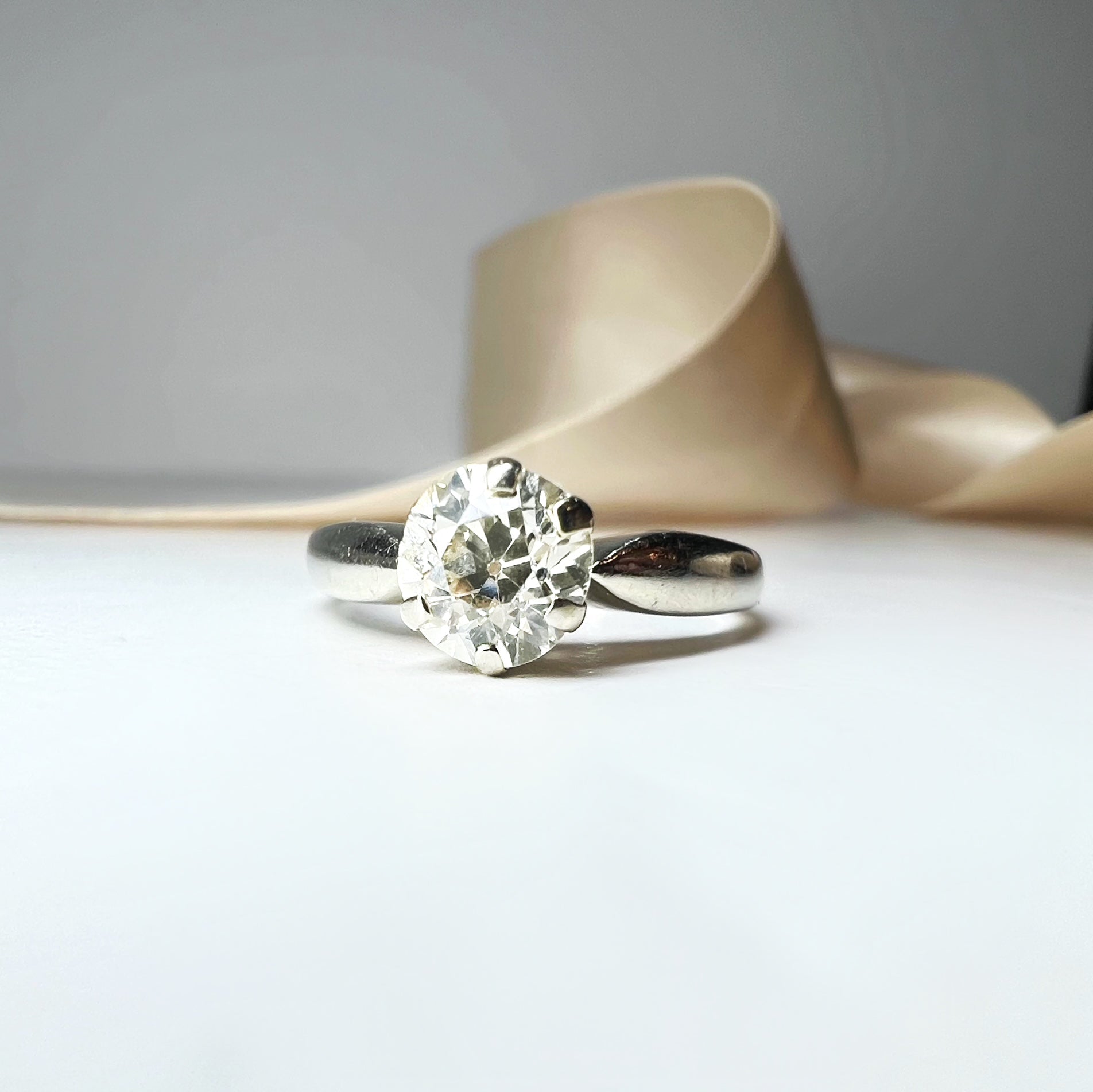 Vintage 0.75ct Diamond Solitaire