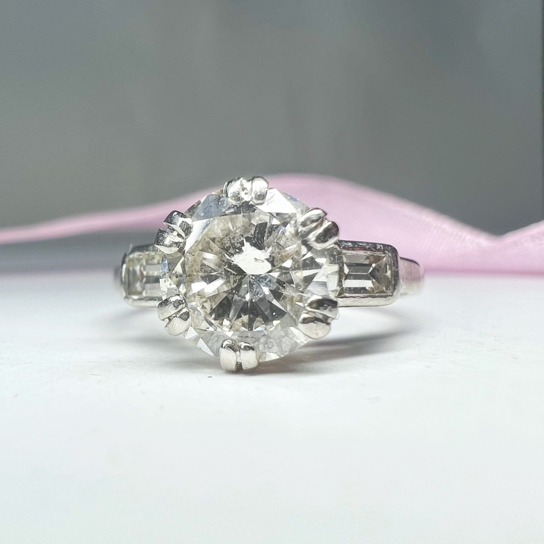 1.70ct Diamond 3 Stone Ring