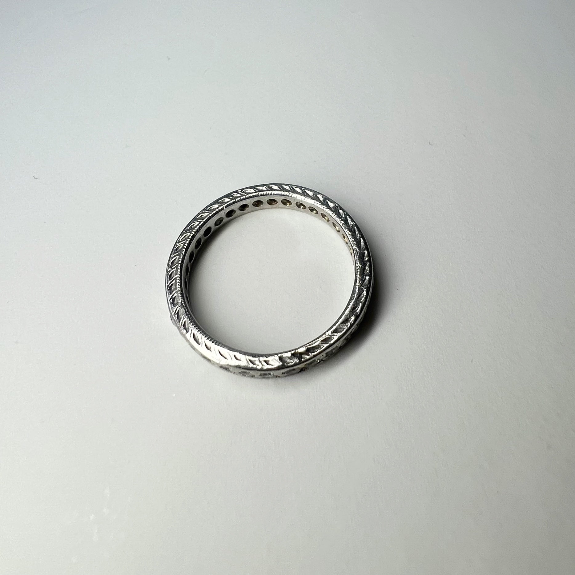 Vintage Full Diamond Eternity Ring; 0.50ct Diamonds