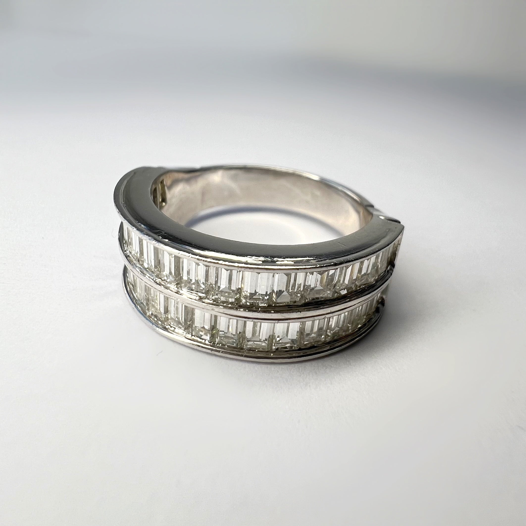 Stunning 5.00ct Diamond Baguette Eternity Ring