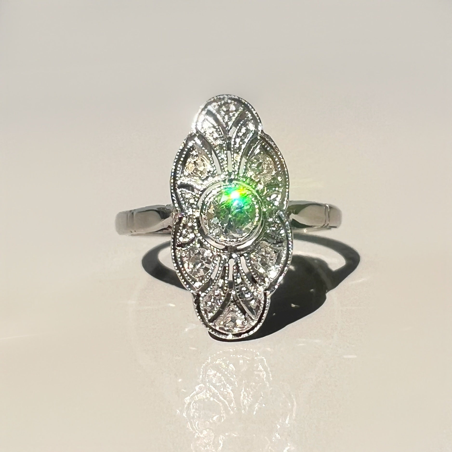 Art Deco Diamond Dress Ring