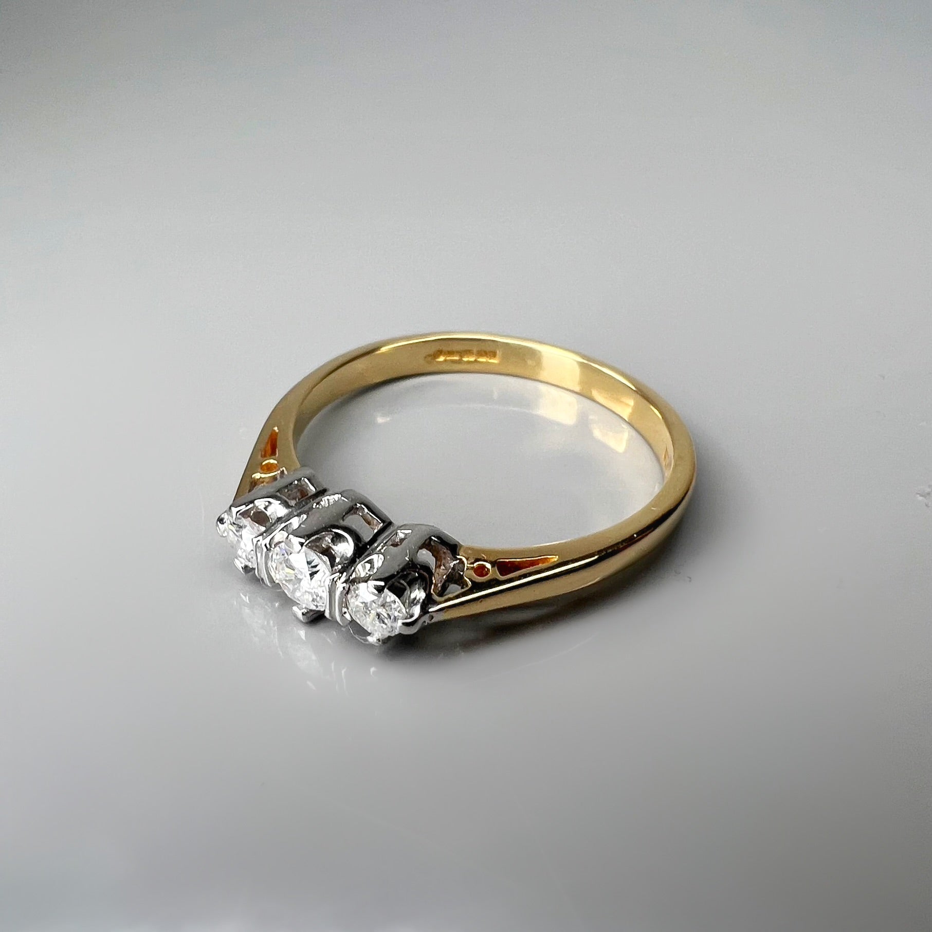 0.25ct Diamond Trilogy Ring