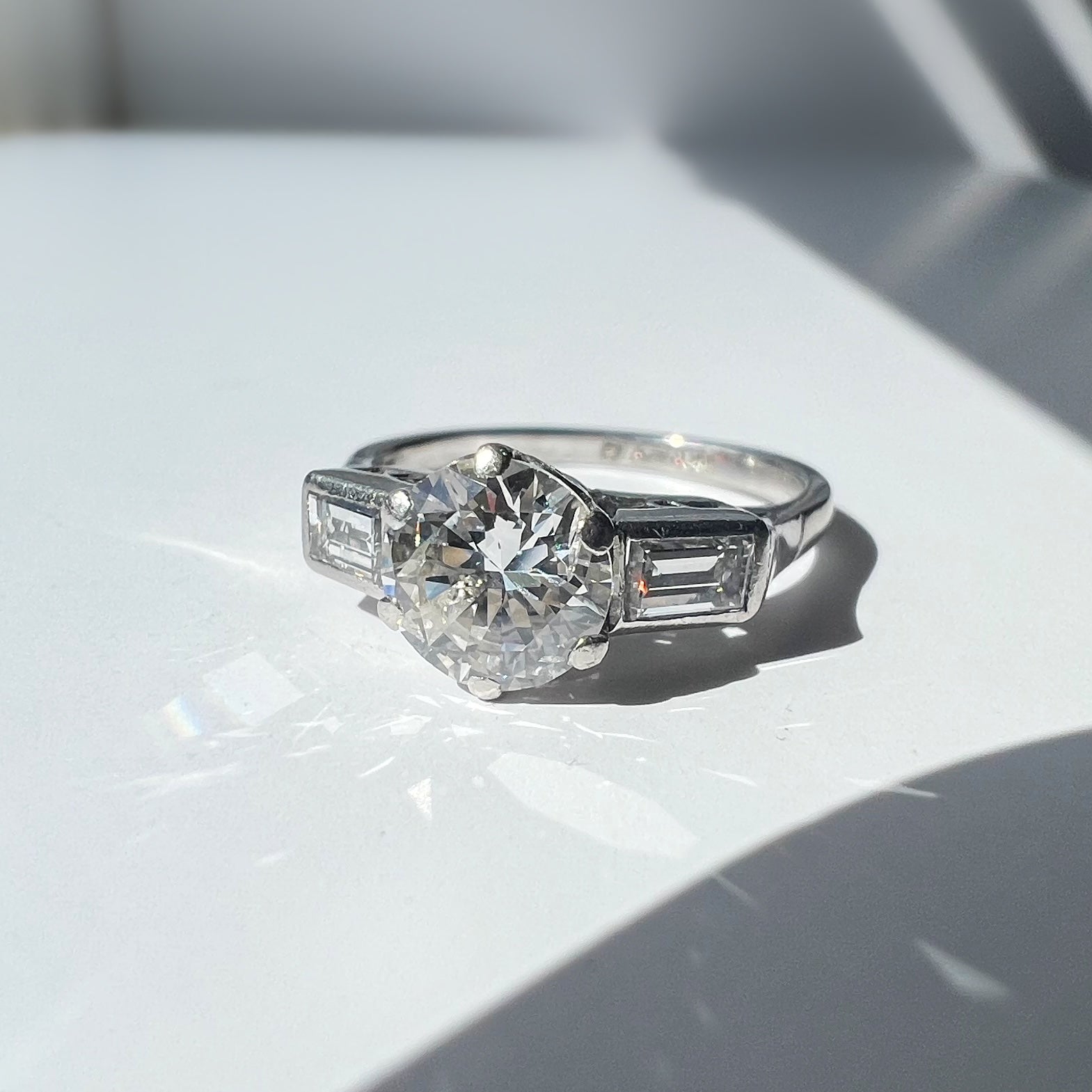 1.50ct Three Stone Diamond Ring