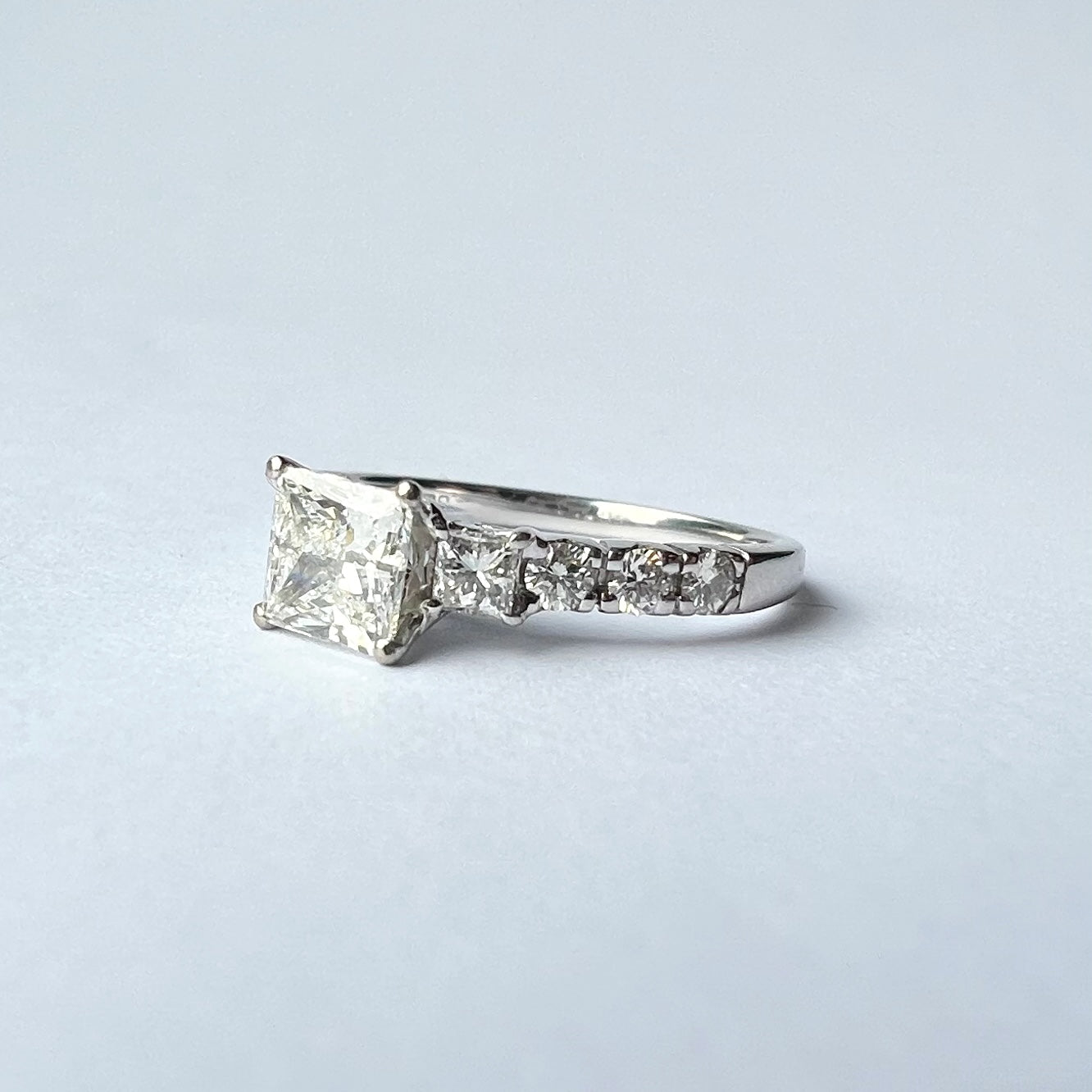 1.15ct Princess Cut Diamond Ring