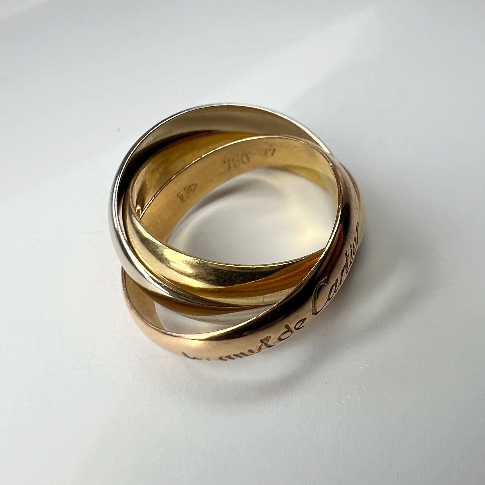 Vintage ‘Must de Cartier’ Trinity Ring
