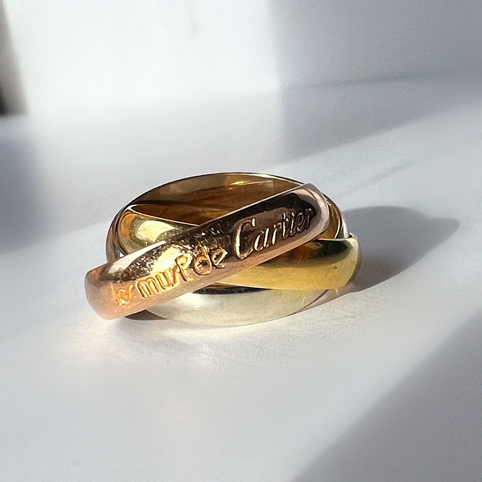 Vintage ‘Must de Cartier’ Trinity Ring